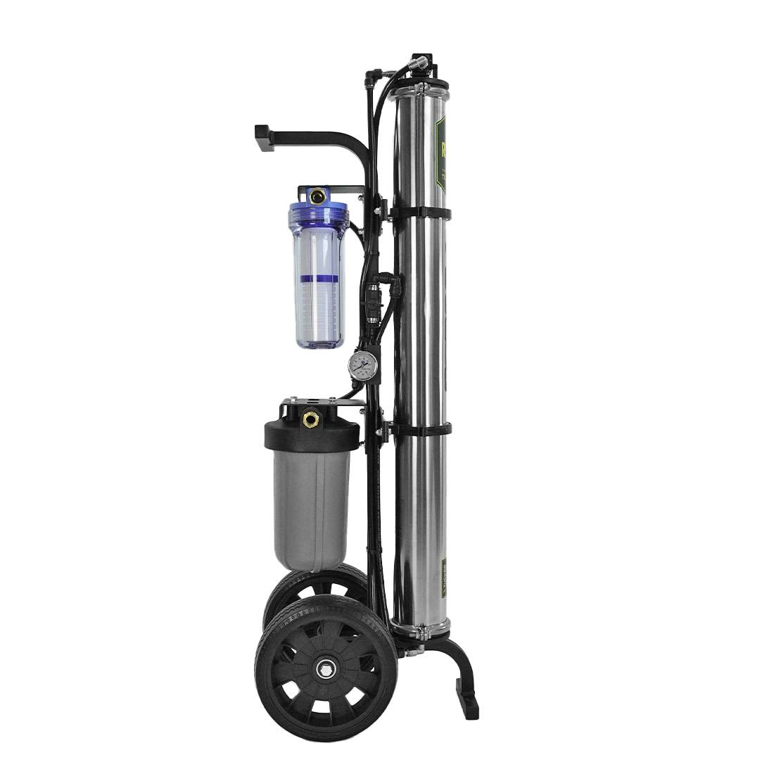 Tucker Rival V2 Stainless Steel RO/DI Water Filtration System - Pure Water for Home, Aquariums & Commercial Use