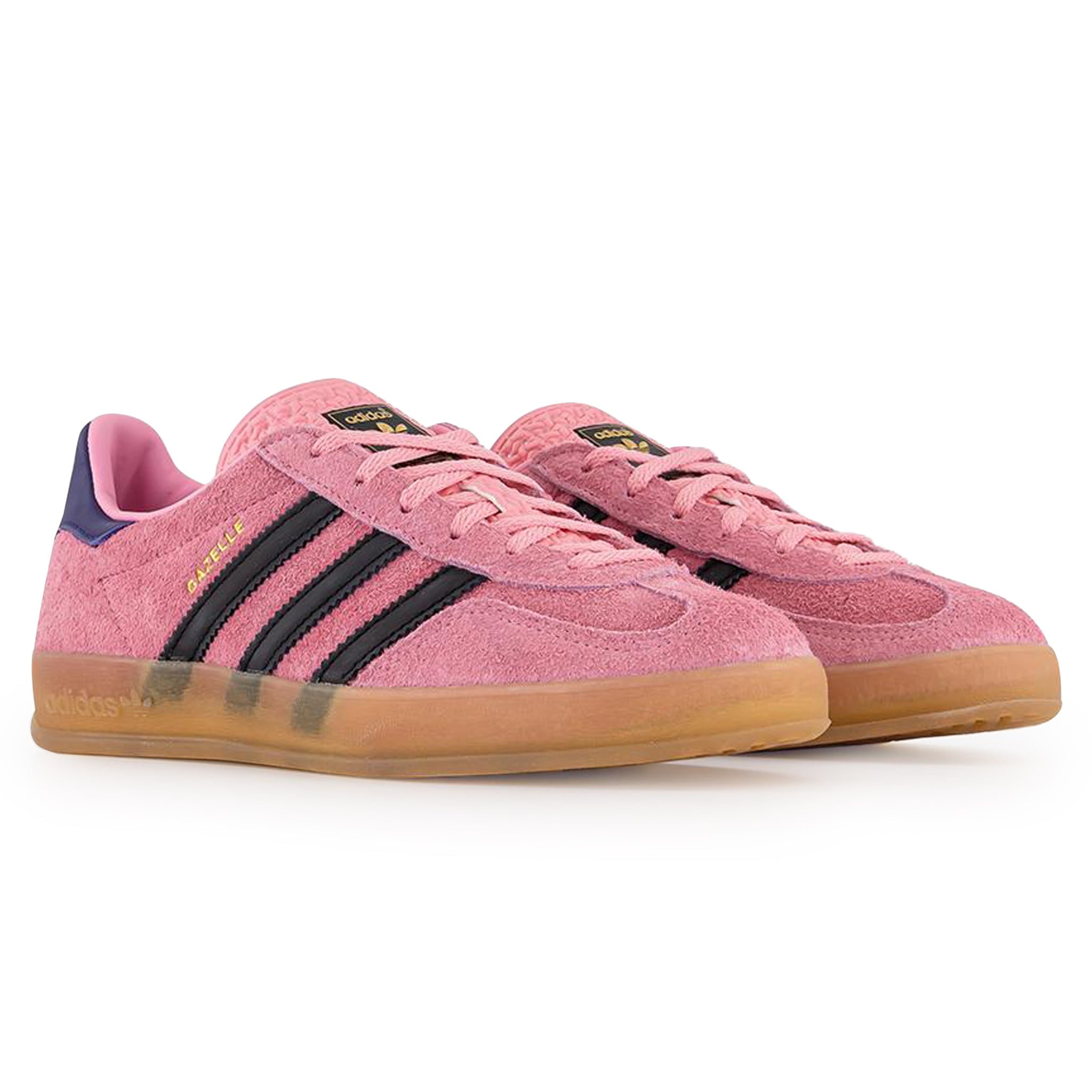 Adidas Gazelle Women's Indoor Soccer Shoes - Bliss Pink & Purple | Lightweight Comfort for Training & Casual Wear