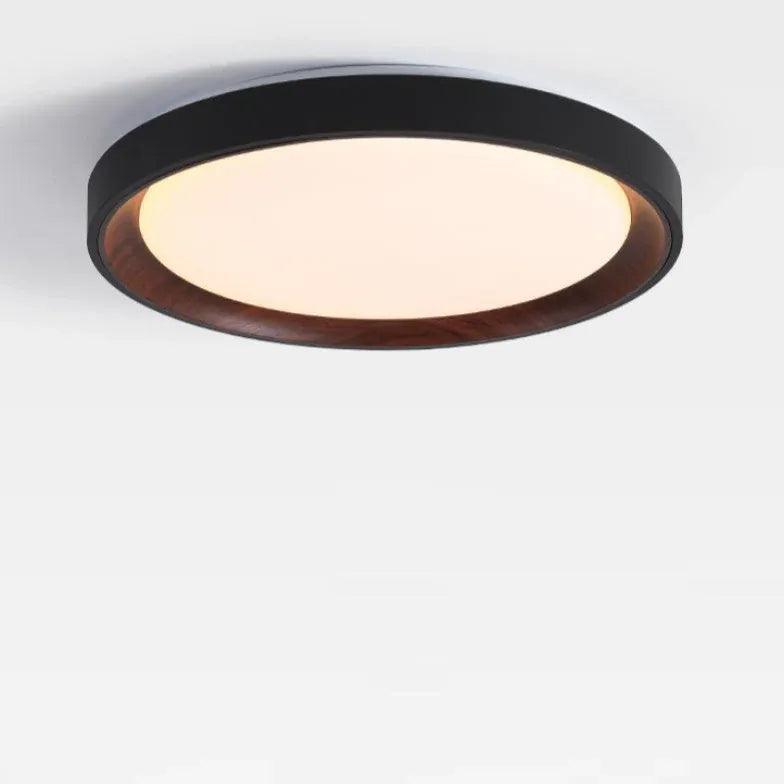 Modern Round Minimalist Ceiling Light Fixture - Energy Efficient LED Bedroom Lighting for Home Decor | Perfect for Bedroom, Living Room, and Dining Room Ambiance