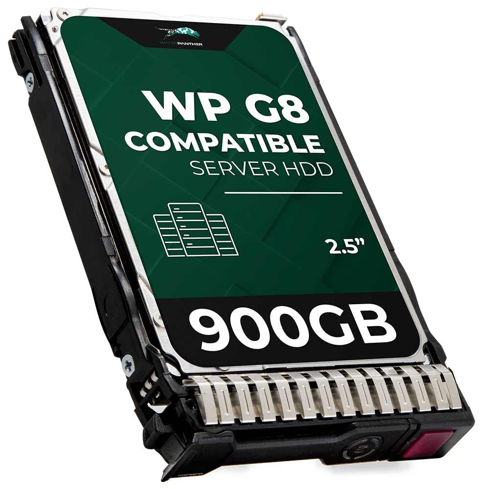 HP ProLiant DL160 DL325 DL360 DL385 DL380 Gen8 Gen9 Gen10 Server 900GB 15K RPM SAS 12Gbps 2.5