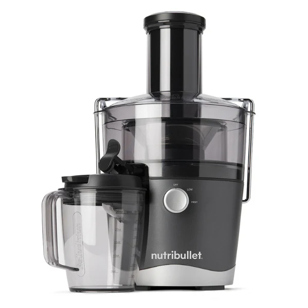 NBJ100G High-Speed Cold Press Juicer - Slow Masticating Extractor for Fruits & Vegetables - Quiet Motor, Easy to Clean - Perfect for Healthy Juicing at Home, Gym, or Office