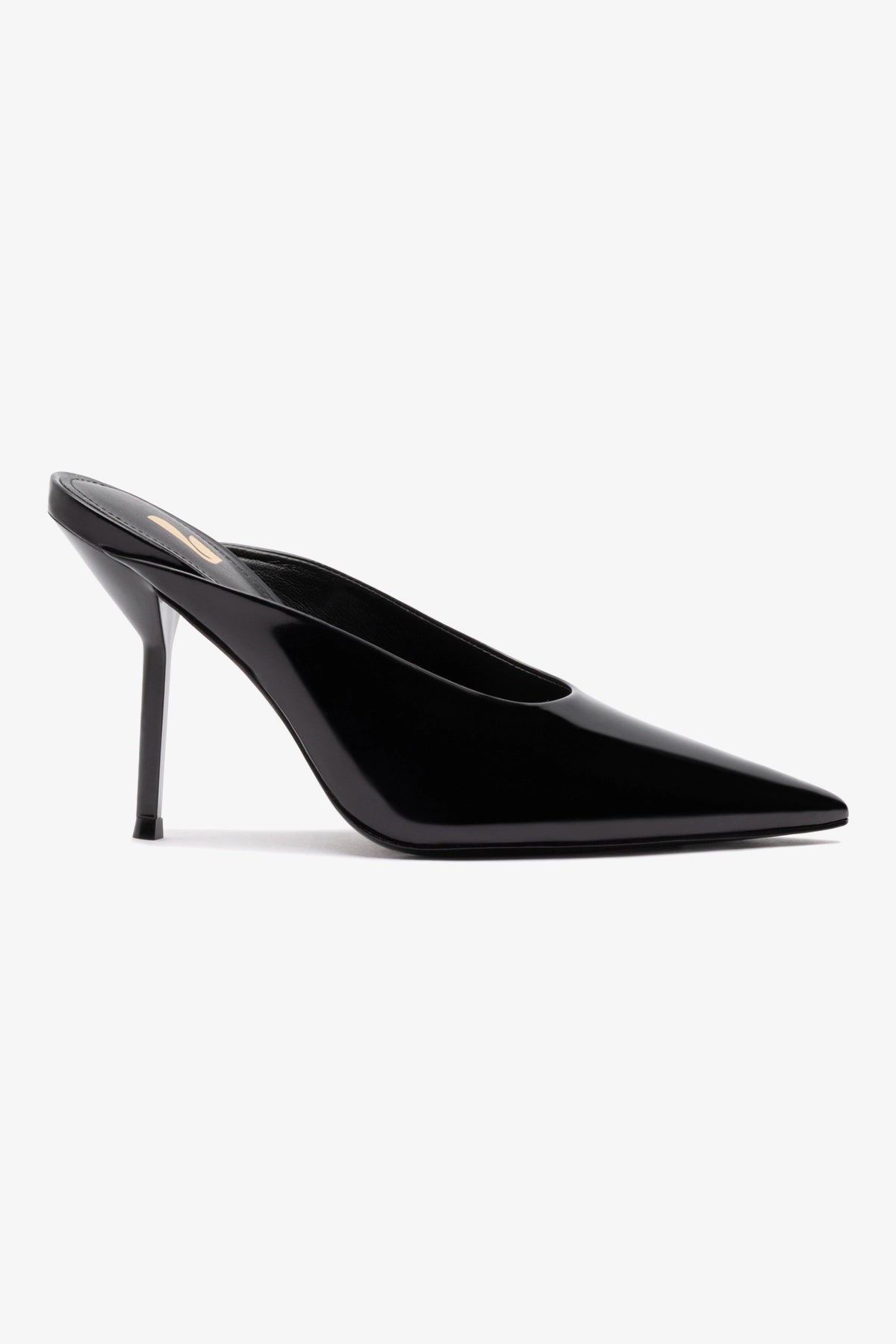 Lova Mule Slippers - Black Patent Leather Women's Shoes for Comfort & Style - Perfect for Home, Office & Casual Wear