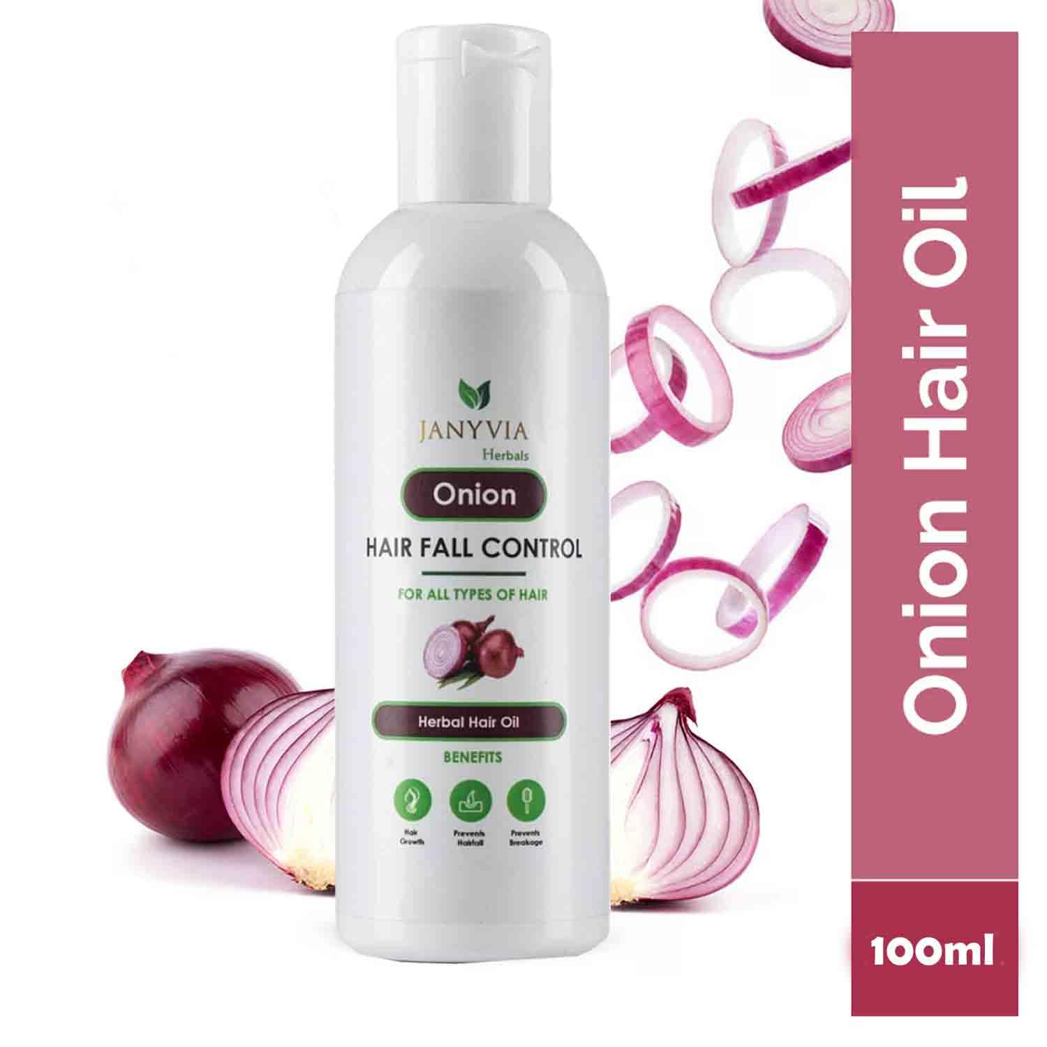 Janyvia Herbals Hair Oil - 100ml Natural Hair Growth Treatment for All Hair Types | Stops Hair Loss, Repairs Damage, Adds Shine | Perfect for Daily Use, Styling & Scalp Care