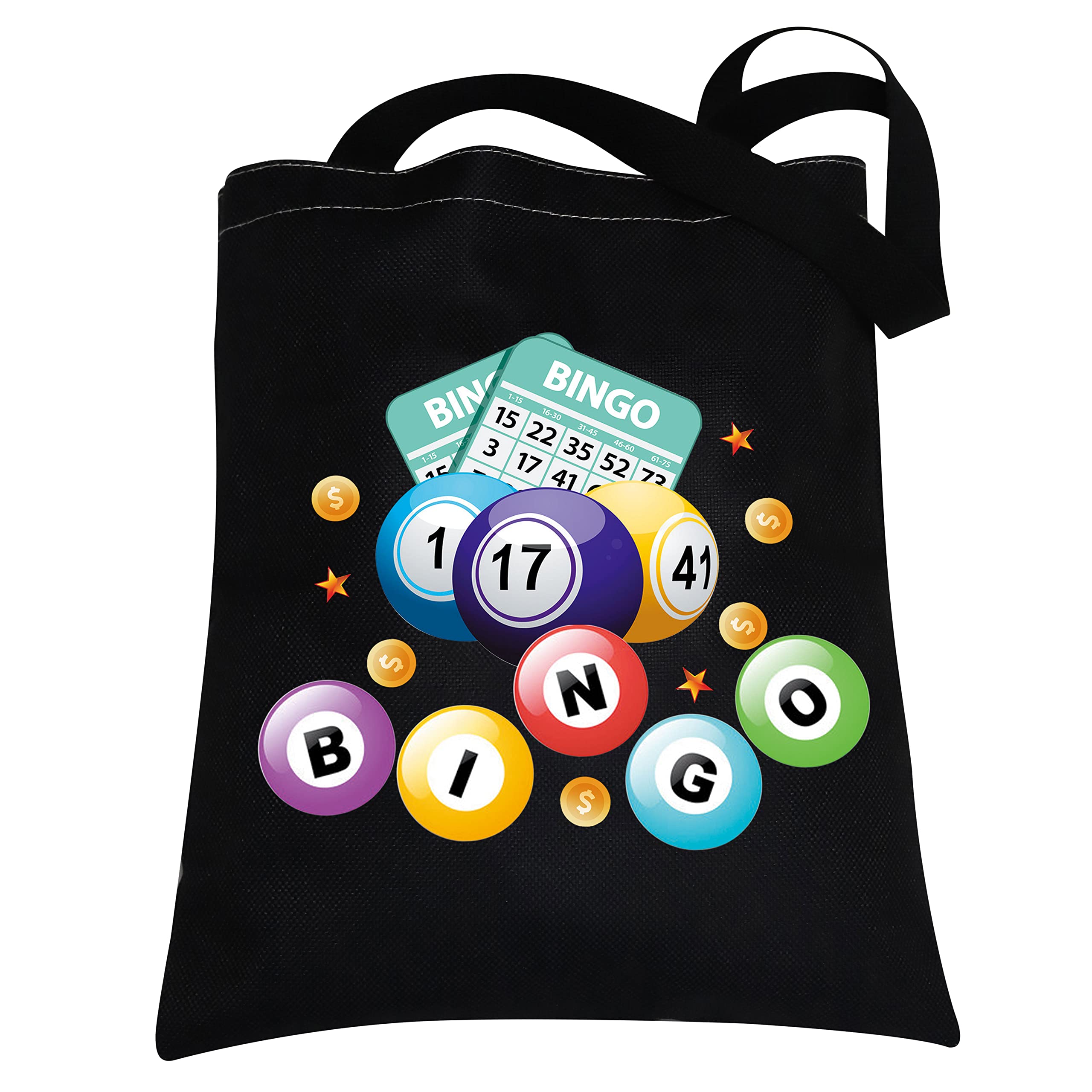 Bingo Lover Tote Bag - Funny Bingo Game Gift for Travel & Cosmetics