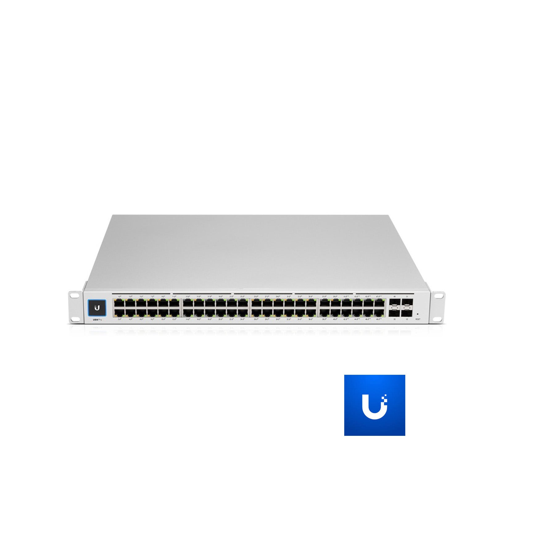 Ubiquiti USW Pro 48 PoE Layer 3 Managed Switch - 48 Port Gigabit Ethernet Network Switch with PoE+ for Office, Data Center & Enterprise Networking