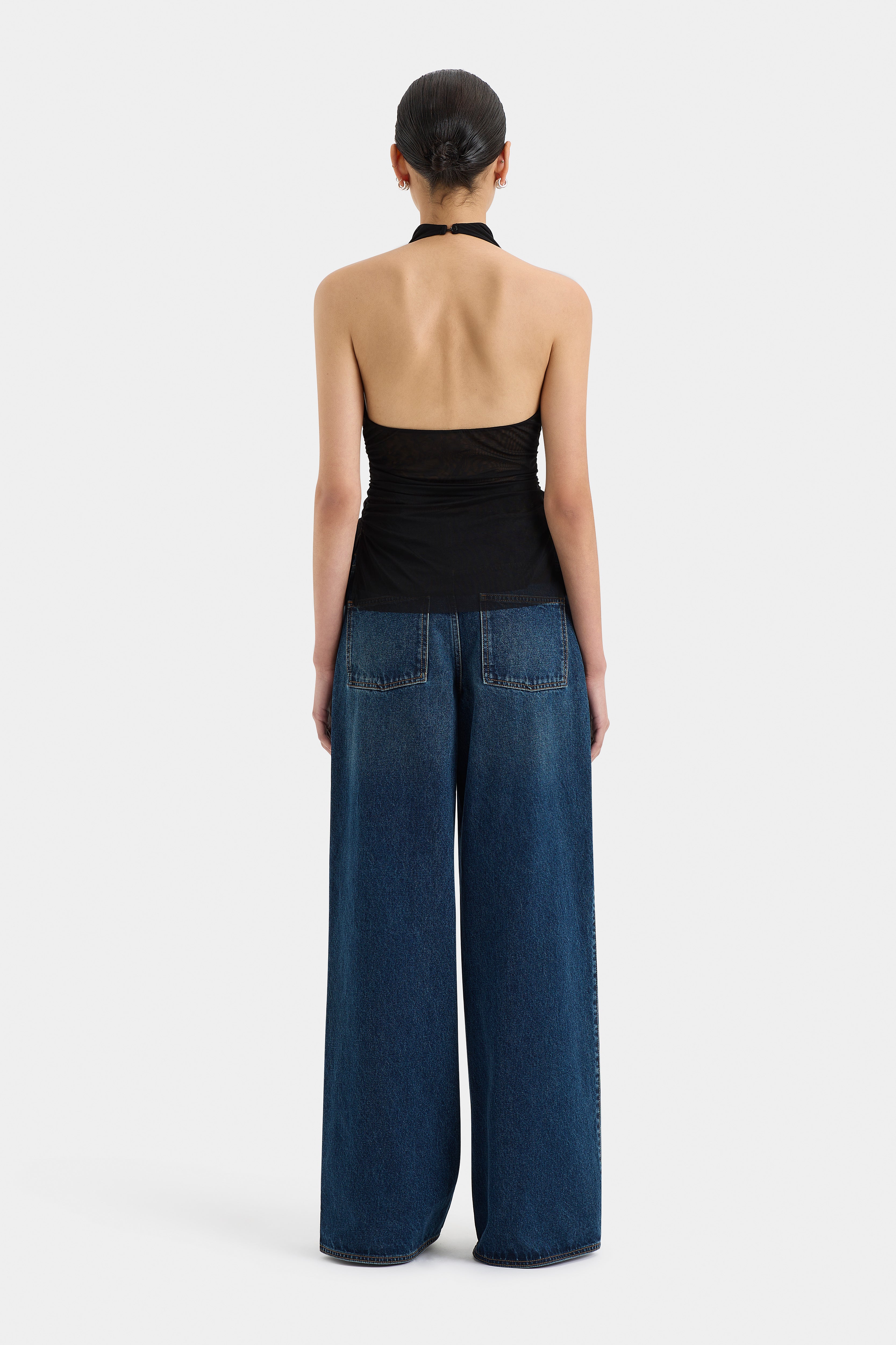 Jacques Mesh Halter Top for Women - Sexy Summer Crop Top with Breathable Design | Perfect for Beach, Party, and Night Out