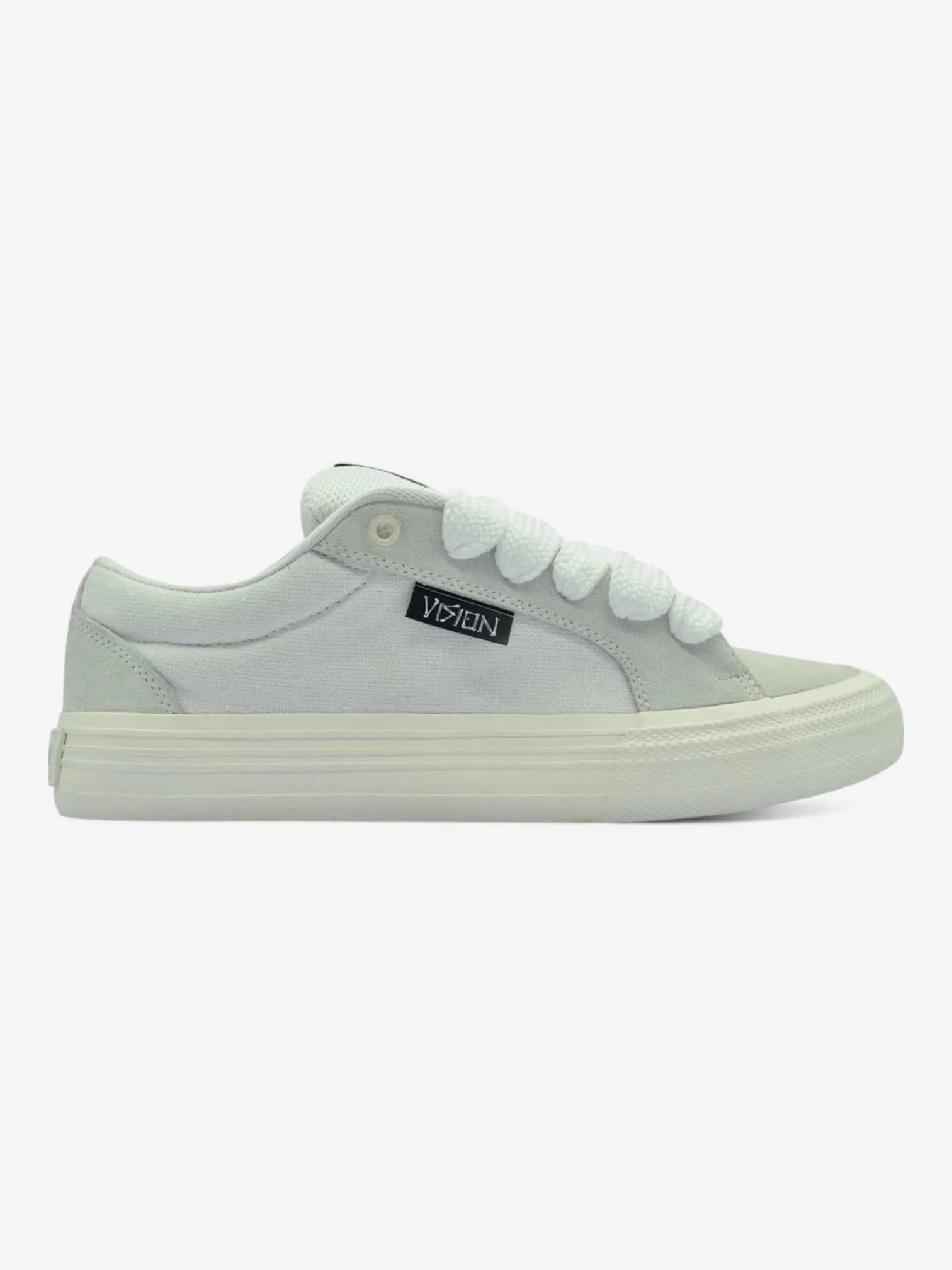 Vision Street Wear Odd Cirkus White Skate Shoes - Classic Sneakers for Streetwear & Skateboarding | Perfect for Casual Wear, Urban Fashion & Skate Sessions