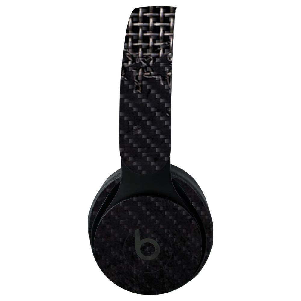 Premium Carbon Fiber Skin for Beats Solo Pro Wireless Headphones - Durable Protective Cover with Textured Finish | Easy to Apply & Remove | Made in USA | Perfect for Gym, Travel & Daily Use