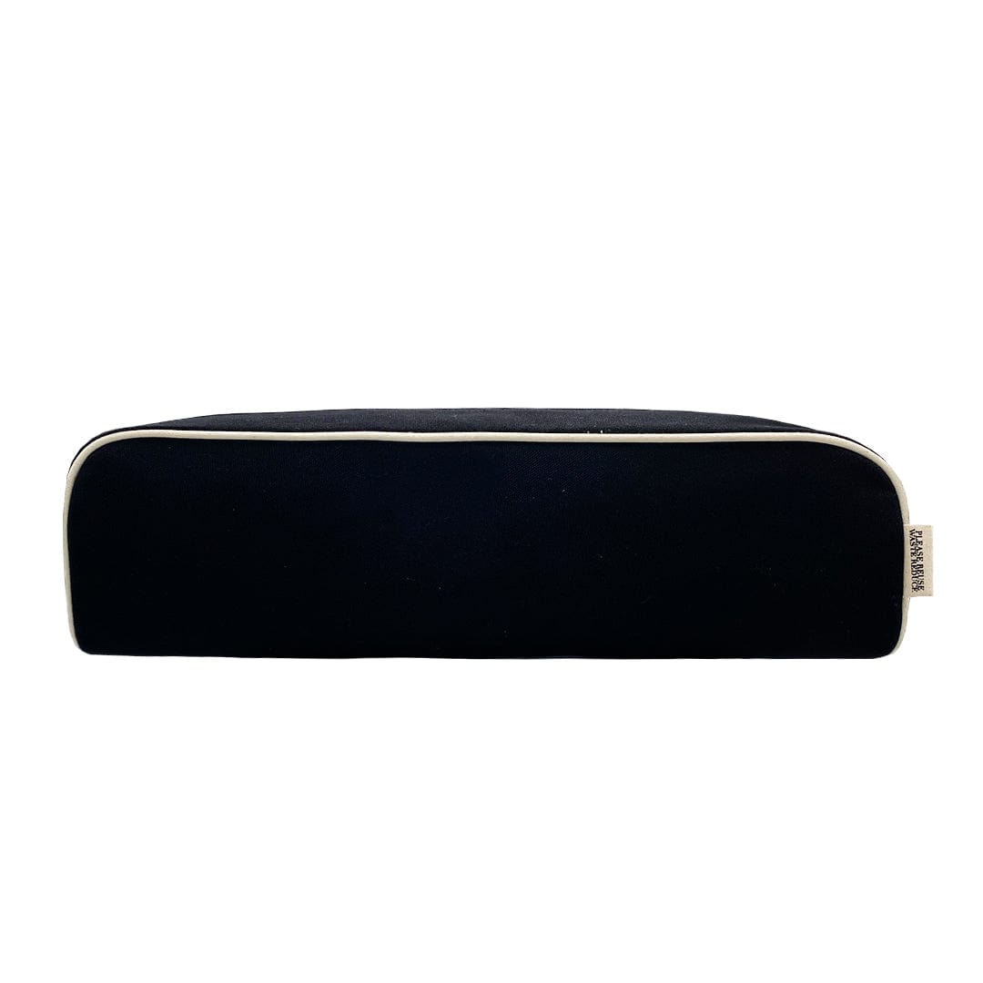 Roomy Hair Wrap Tools Travel Case - Black | Perfect for Travel, Gym & Home Storage | Organize Hair Accessories & Beauty Tools