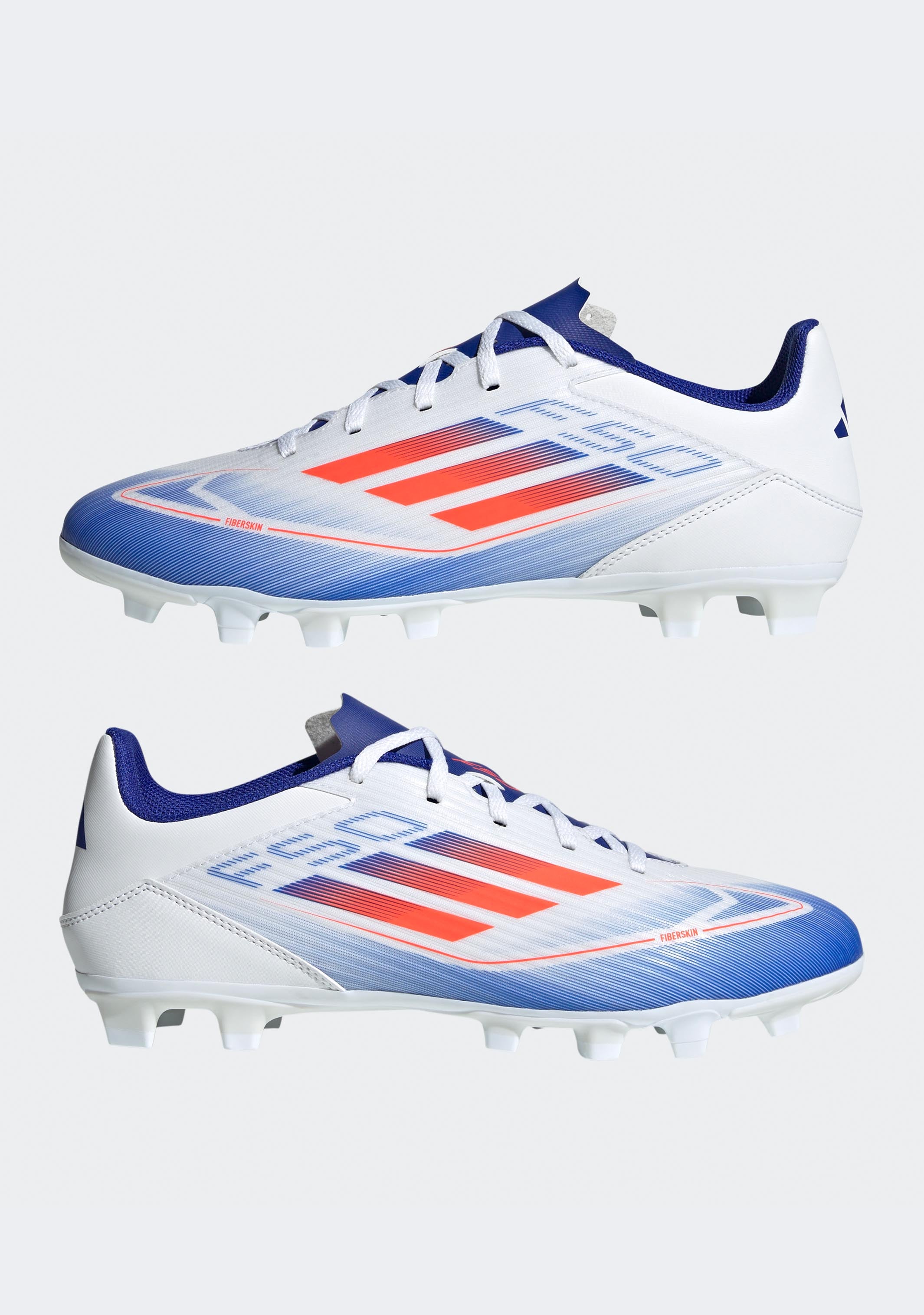 Adidas Men's F50 Club Flexible Ground Soccer Cleats - Lightweight Football Shoes for Turf & Firm Ground - Perfect for Training, Matches & Casual Play
