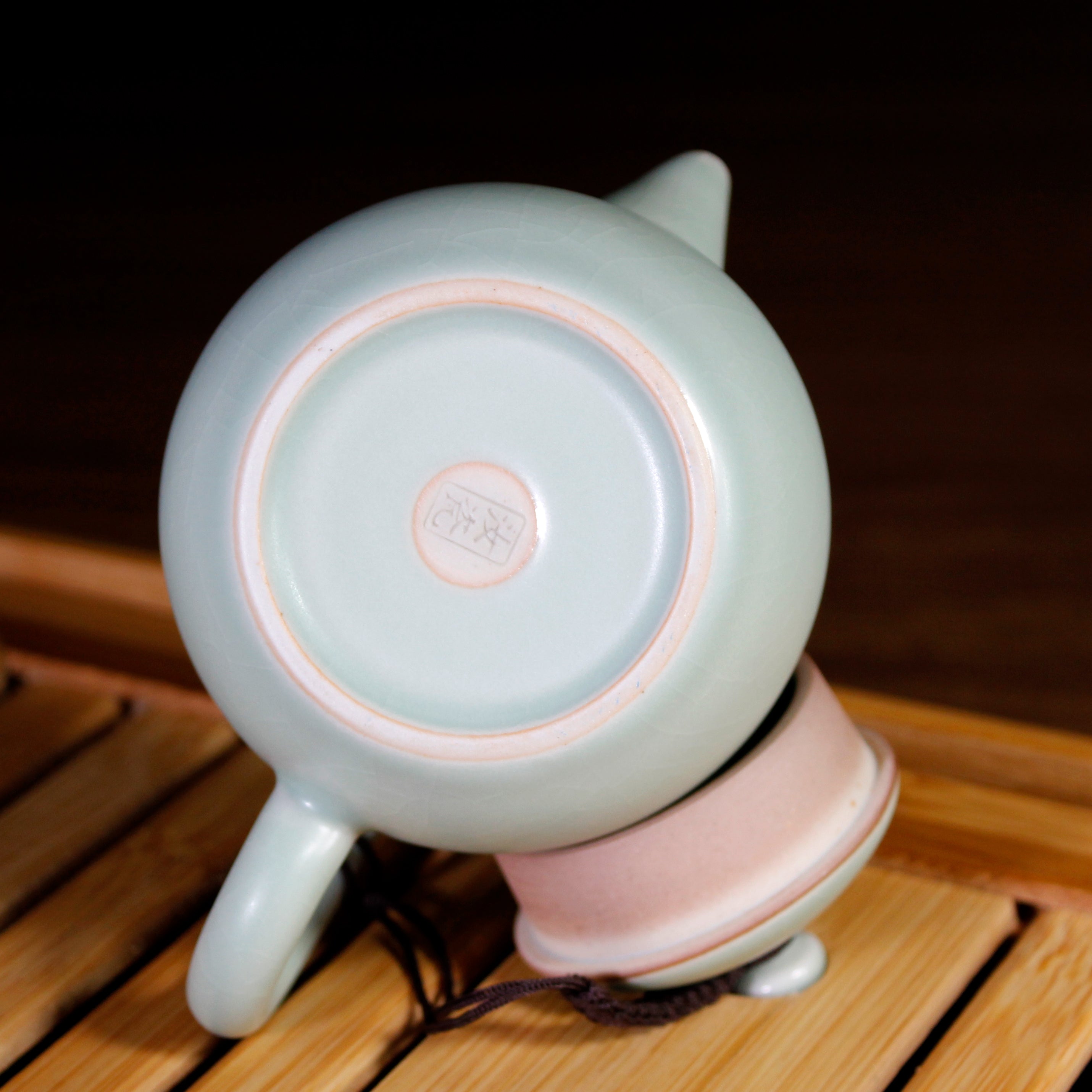 Dragon Egg Teapot - 6.5 oz Ceramic Tea Pot with Infuser - Perfect for Loose Leaf Tea Brewing at Home, Office, or Gift Giving