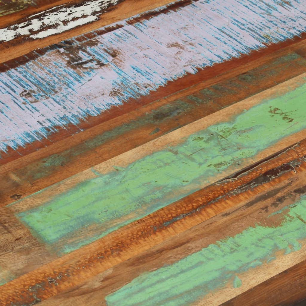 Rustic Square Coffee Table with Storage - 31.5
