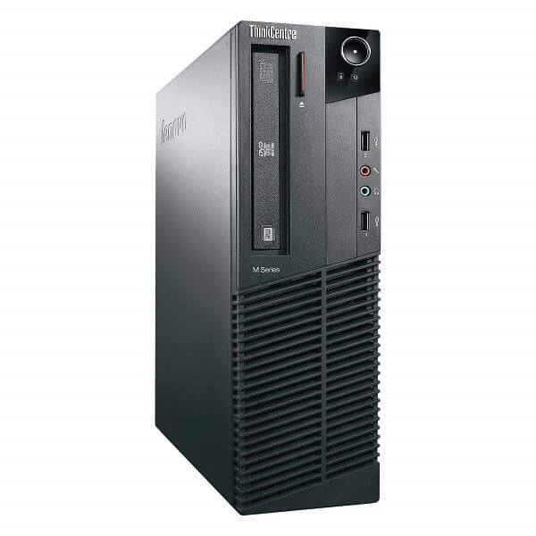 Lenovo ThinkCentre M92P SFF Desktop PC - Intel Core i5-3470 Quad-Core 3.2GHz, 8GB RAM, 128GB SSD, WiFi, Windows 10 Pro | Compact Business Computer for Office Work & Home Use