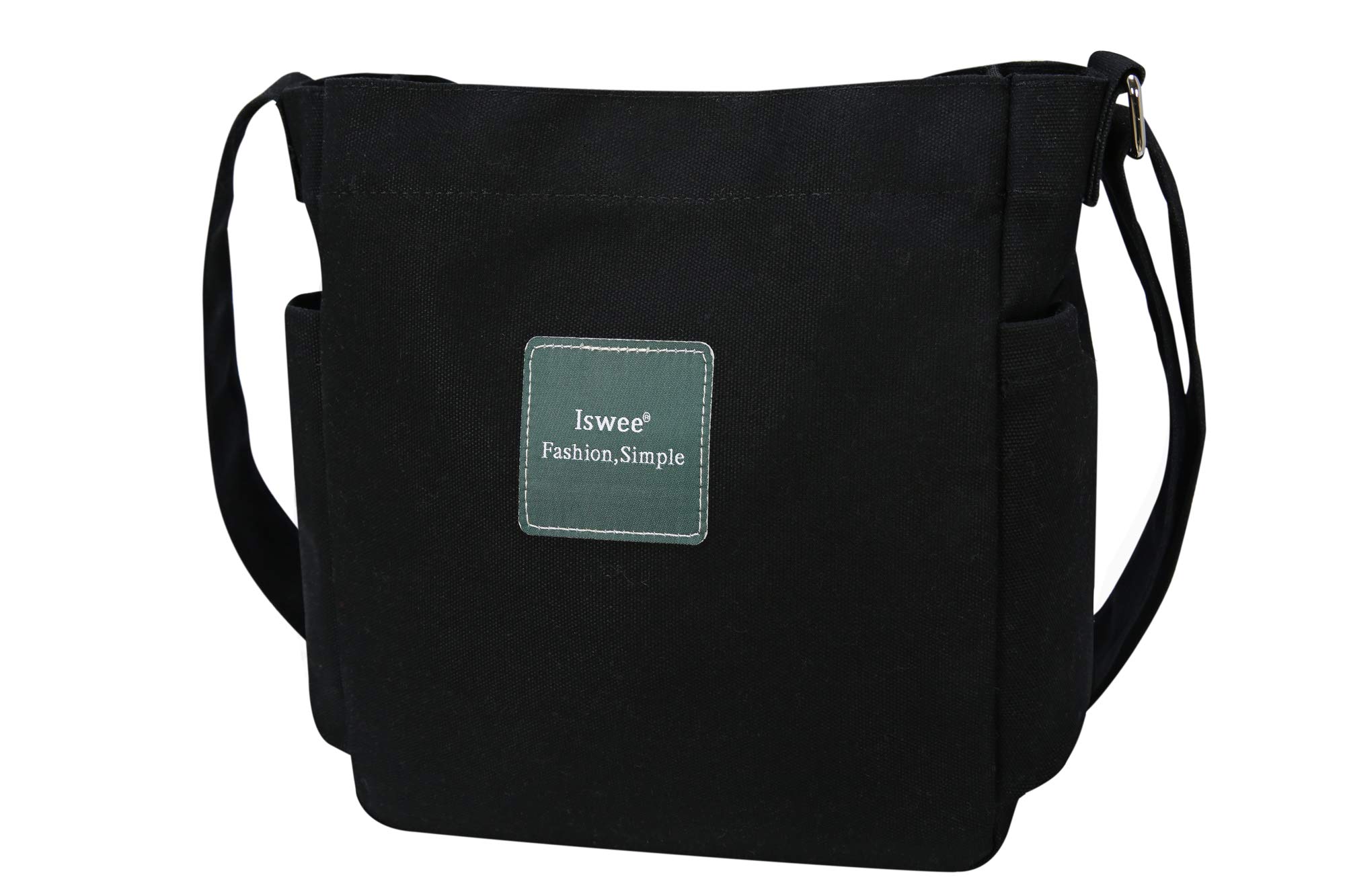 Iswee Women's Canvas Shoulder Bag - Crossbody Purse for Daily Use