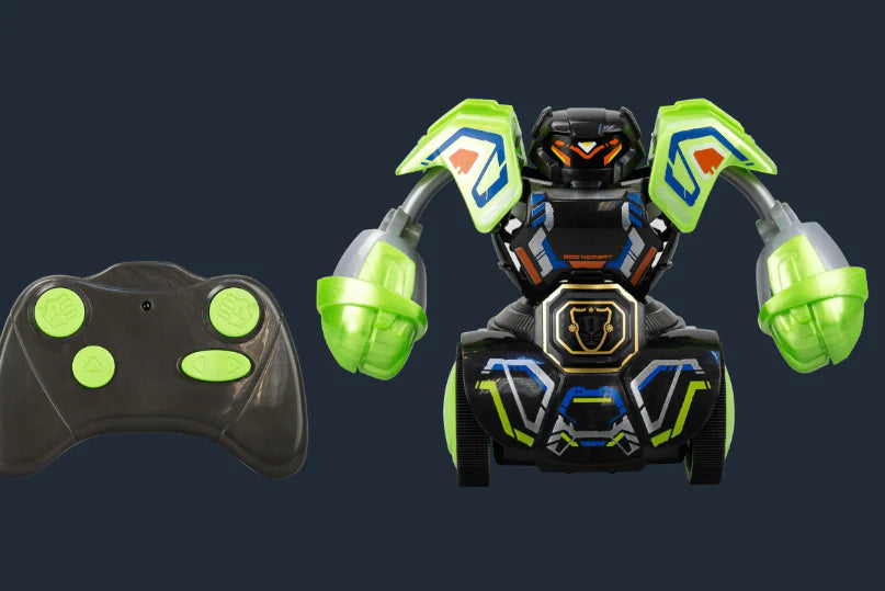 Silverlit Robo Kombat Spin Battle 2-Pack - Interactive Robot Fighting Game Set for Kids | Perfect for Indoor Play, Birthday Gifts & STEM Learning