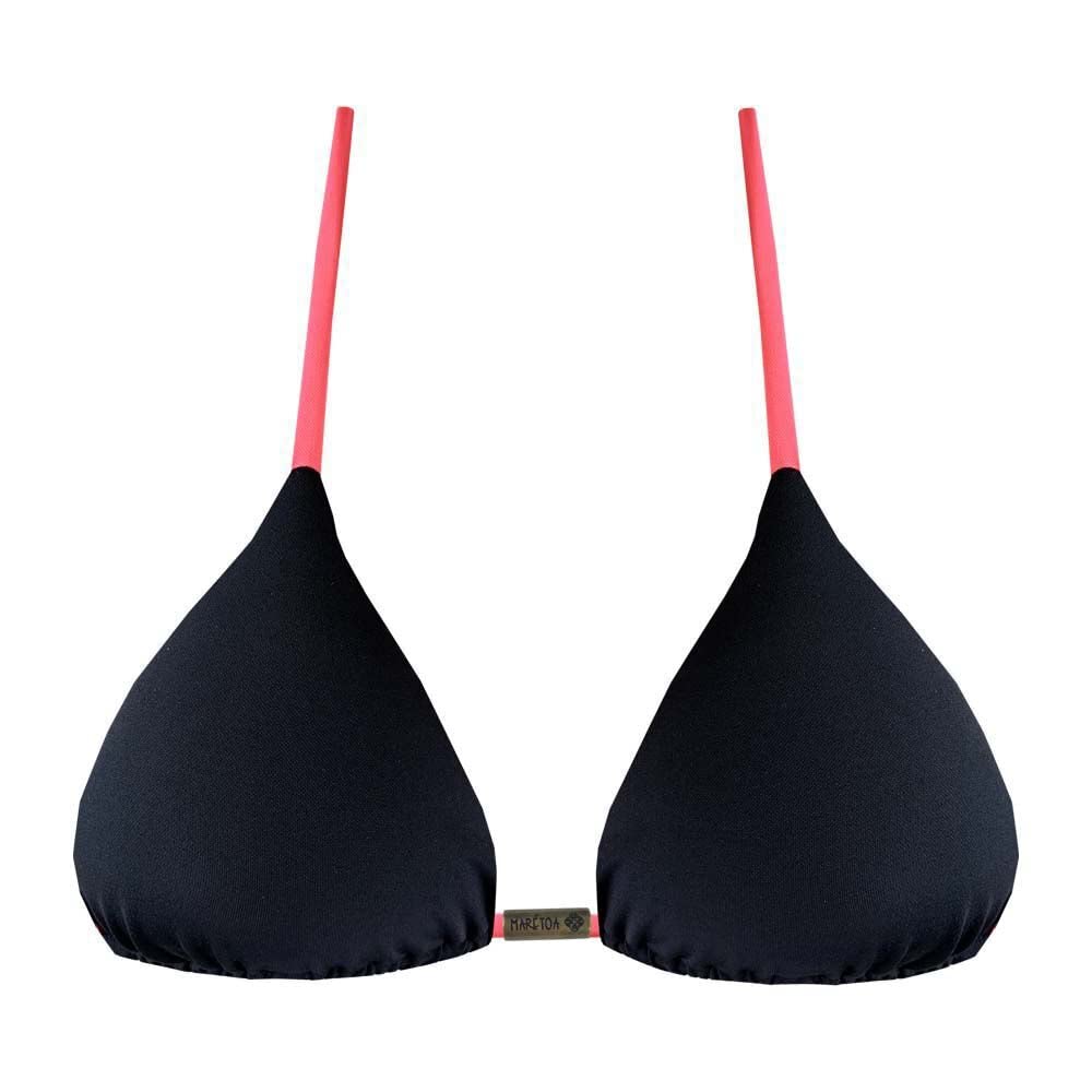 Duo Black Tutti-Frutti Brazilian Triangle Bikini Top | Sexy Swimwear for Women | Beach & Pool Party Essential