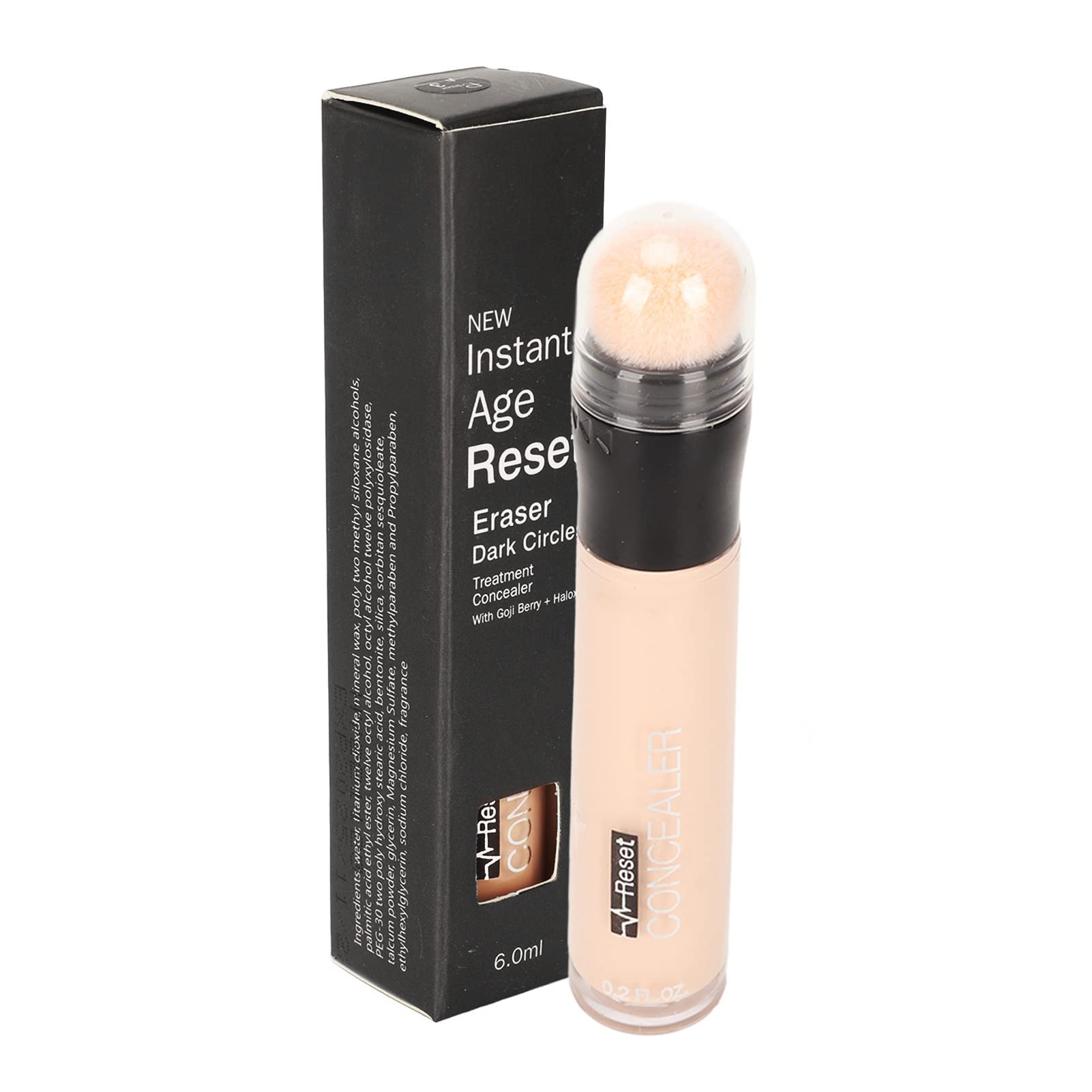 6ml Concealer Wand - Long Lasting Waterproof Makeup Concealer Pen with Soft Texture for Contouring & Highlighting | Salon & Everyday Use | Non-Fading, Easy to Blend for Flawless Coverage