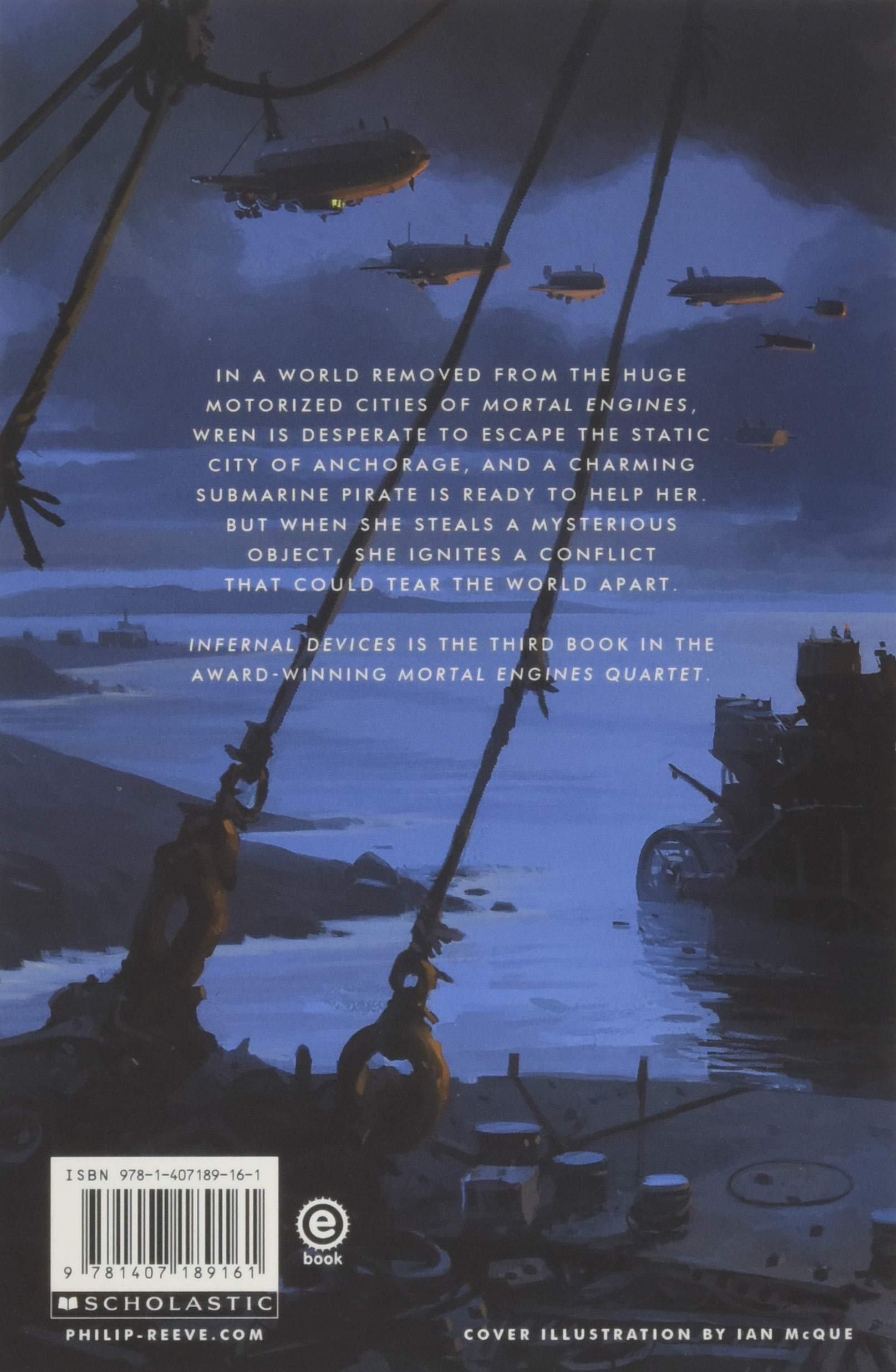 Infernal Devices - Mortal Engines Quartet for Fantasy Readers