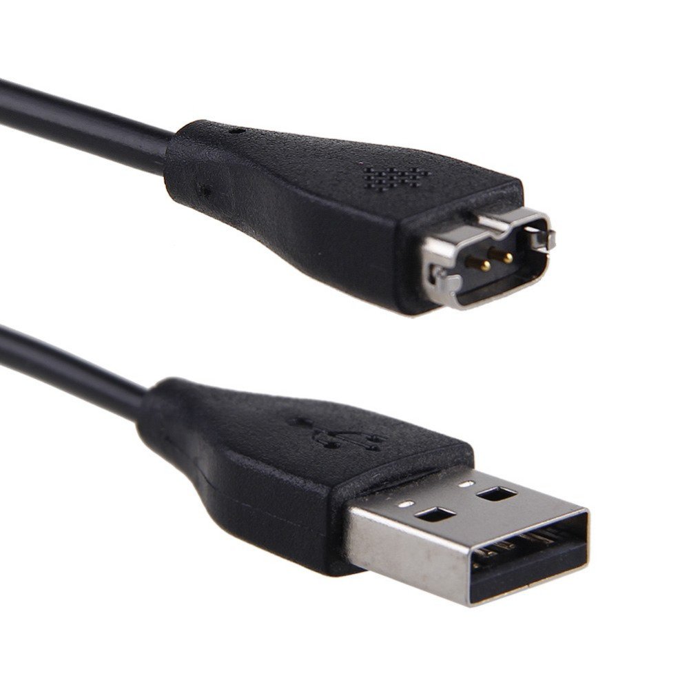 Fitbit Charge HR Charger - 2 Pack Replacement USB Cable for Activity Trackers | Home & Gym Use