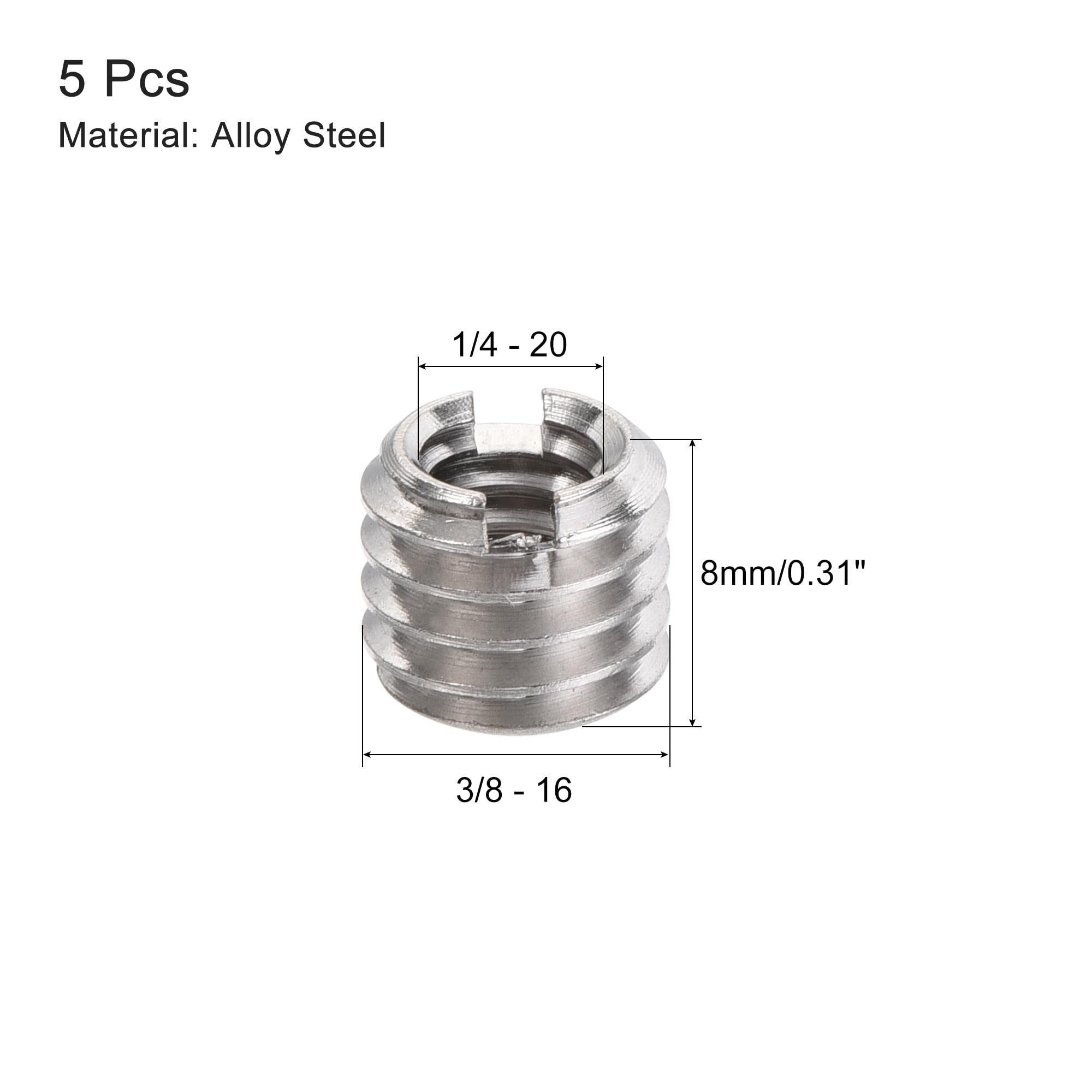 uxcell 5Pcs 1/4