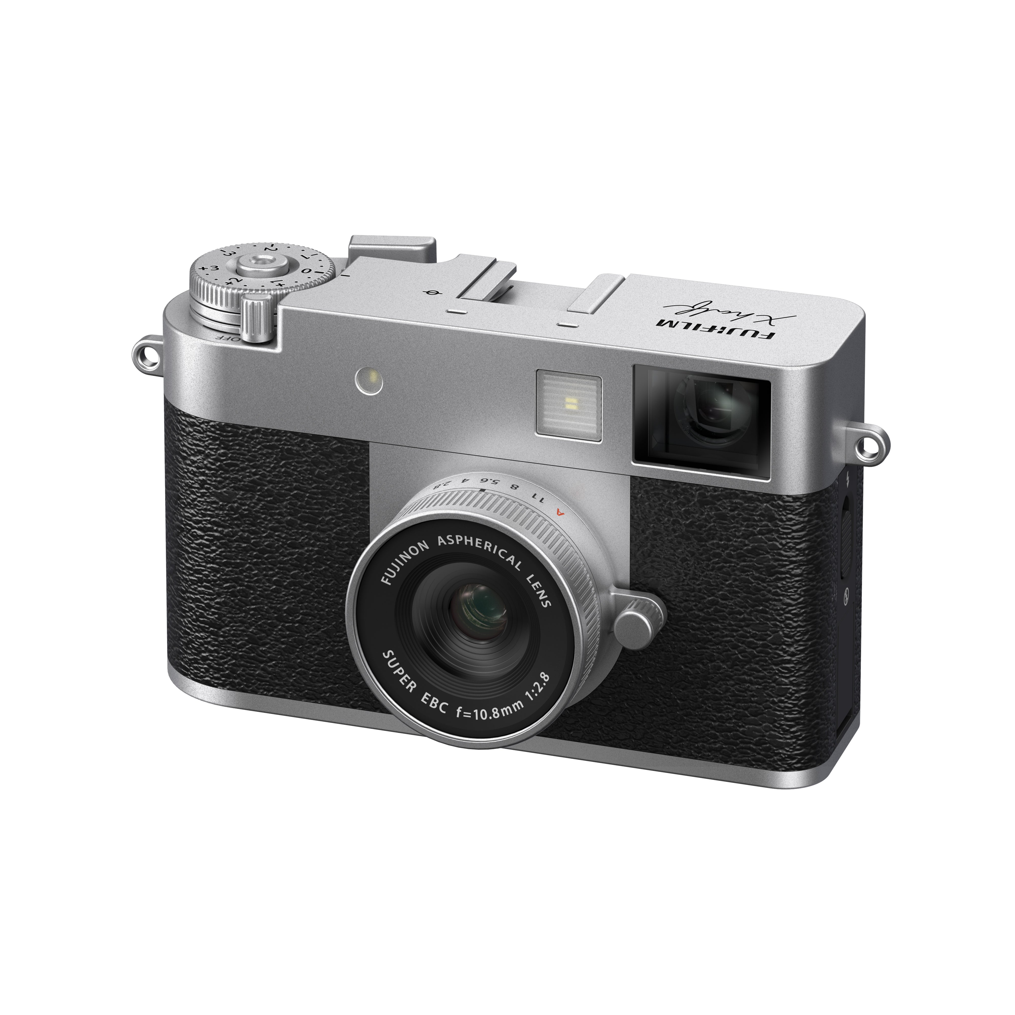 FUJIFILM X Half Digital Camera - 16.3MP APS-C Sensor, 4K Video, Silver | Perfect for Travel Photography & Vlogging