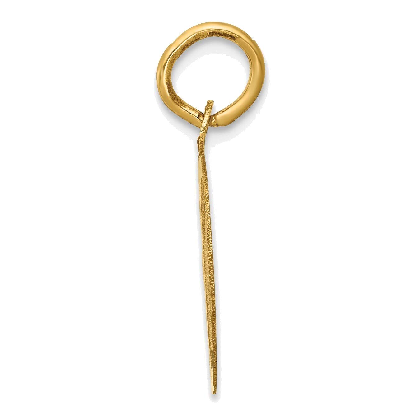 14K Yellow Gold Graduation Day Charm Pendant - Elegant Jewelry Gift for Graduates, Students & Teachers | Perfect for Commencement, Ceremonies & Special Occasions