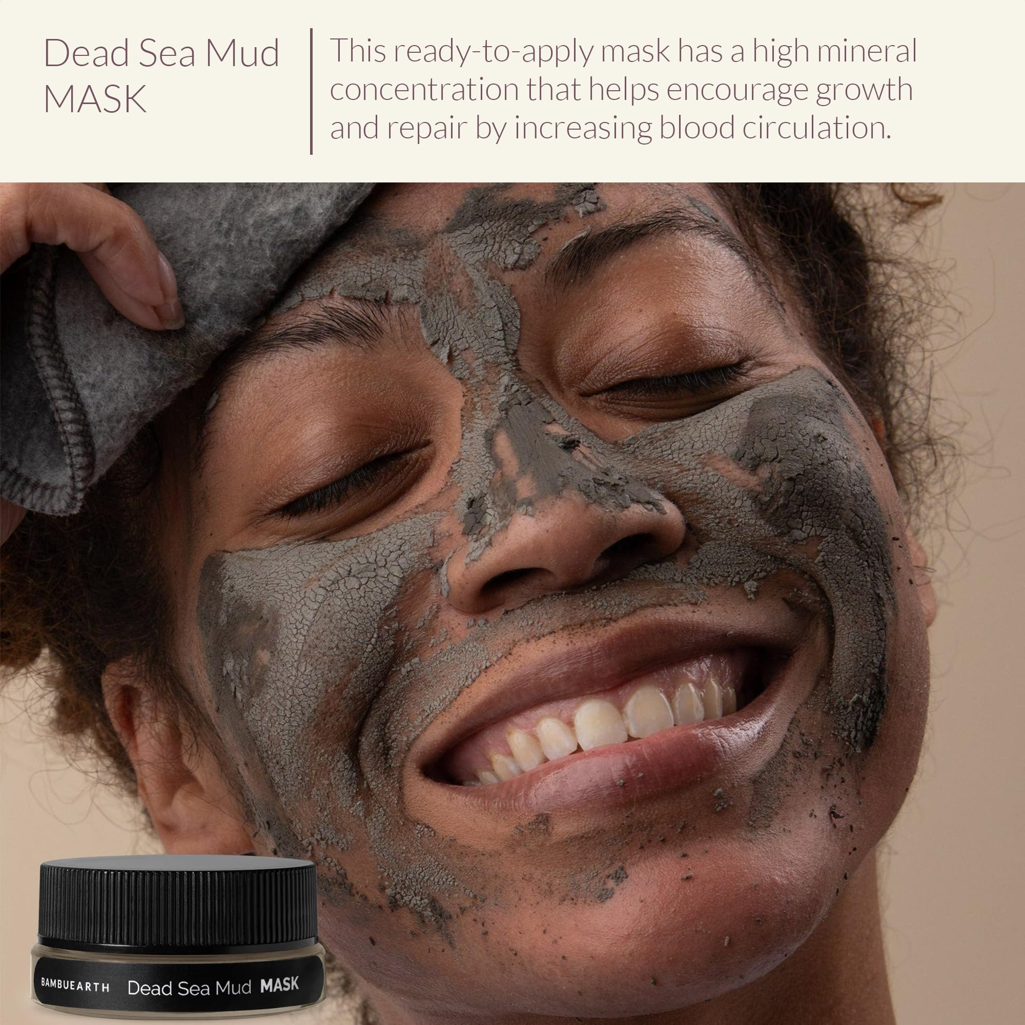 Bambu Earth Organic Skincare Starter Kit - 6 Piece Set with Dead Sea Mud Mask, Facial Cleansing Oil, Toner & Rosewater Cleanser for Healthy Glowing Skin | Natural Face Care Routine for Dry, Sensitive & Acne-Prone Skin | Perfect Gift Set for Women & Teens