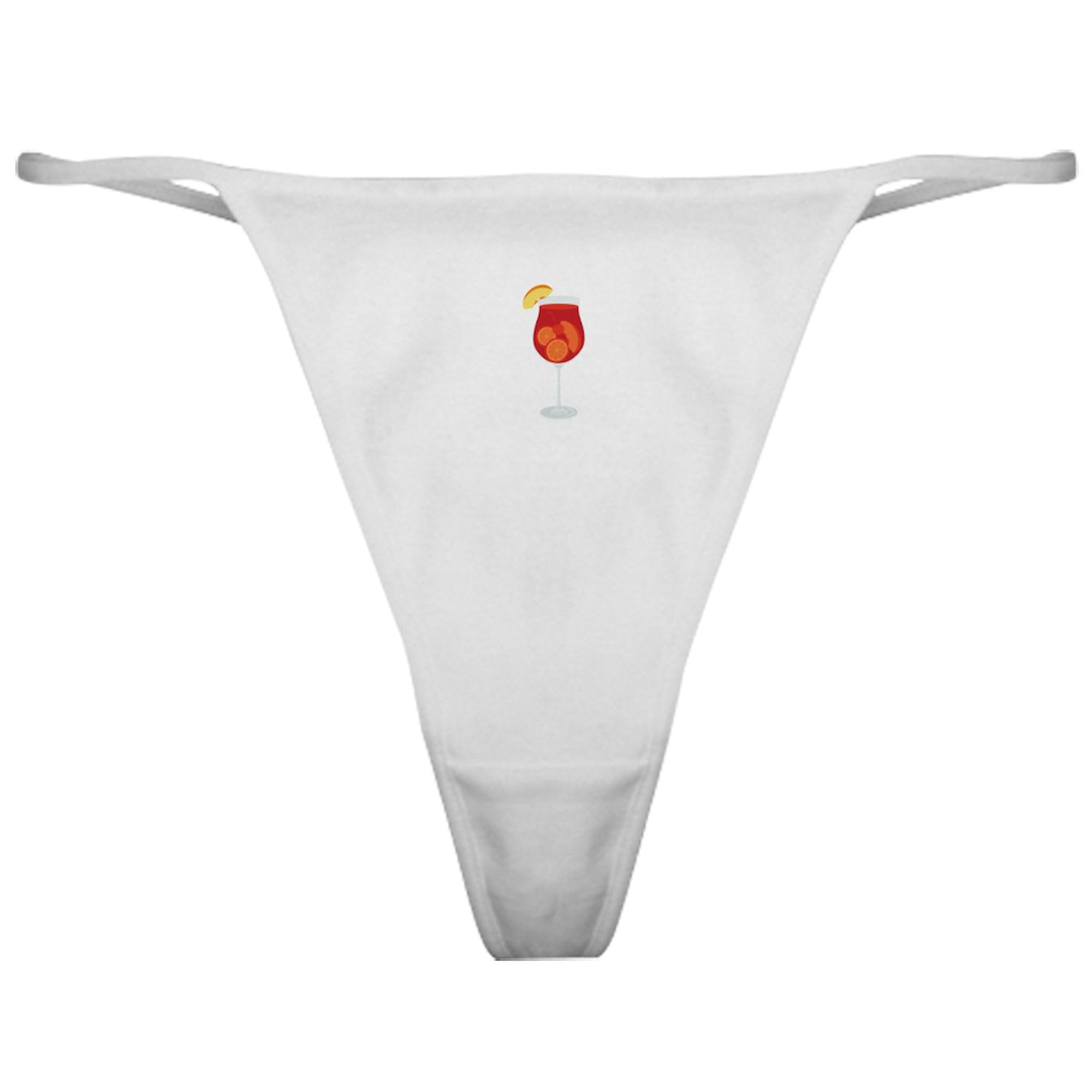Women's Sangria Fruit Wine Cocktail Panties - Funny Wine Lover Underwear for Women - Perfect for Bachelorette Parties, Girls Night Out & Wine Tasting Events