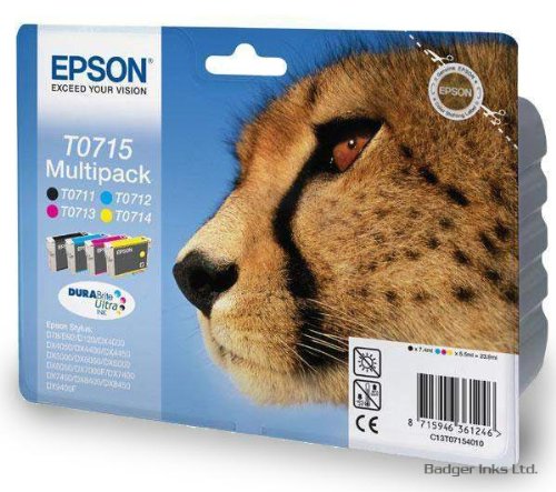 Original Epson Stylus SX218 Printer Ink Cartridges Multipack - High-Quality Replacement Ink for Home & Office Printing, Documents, Photos & Crafts