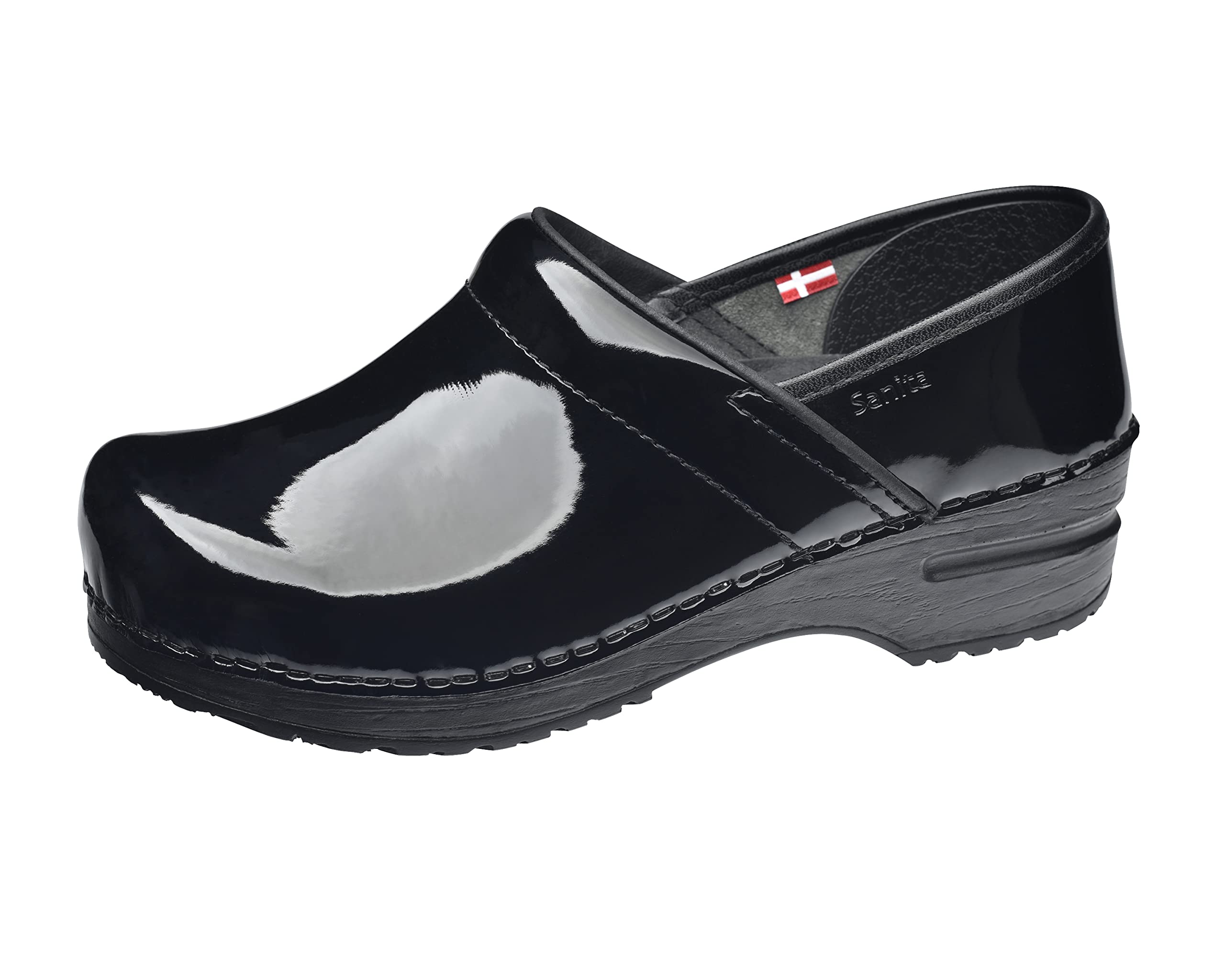 Sanita Pro Patent Wide Professional Clogs for Women - Arch Support, Durable, Closed-Back Slip-On Shoes - Perfect for Nurses, Chefs & Healthcare Workers