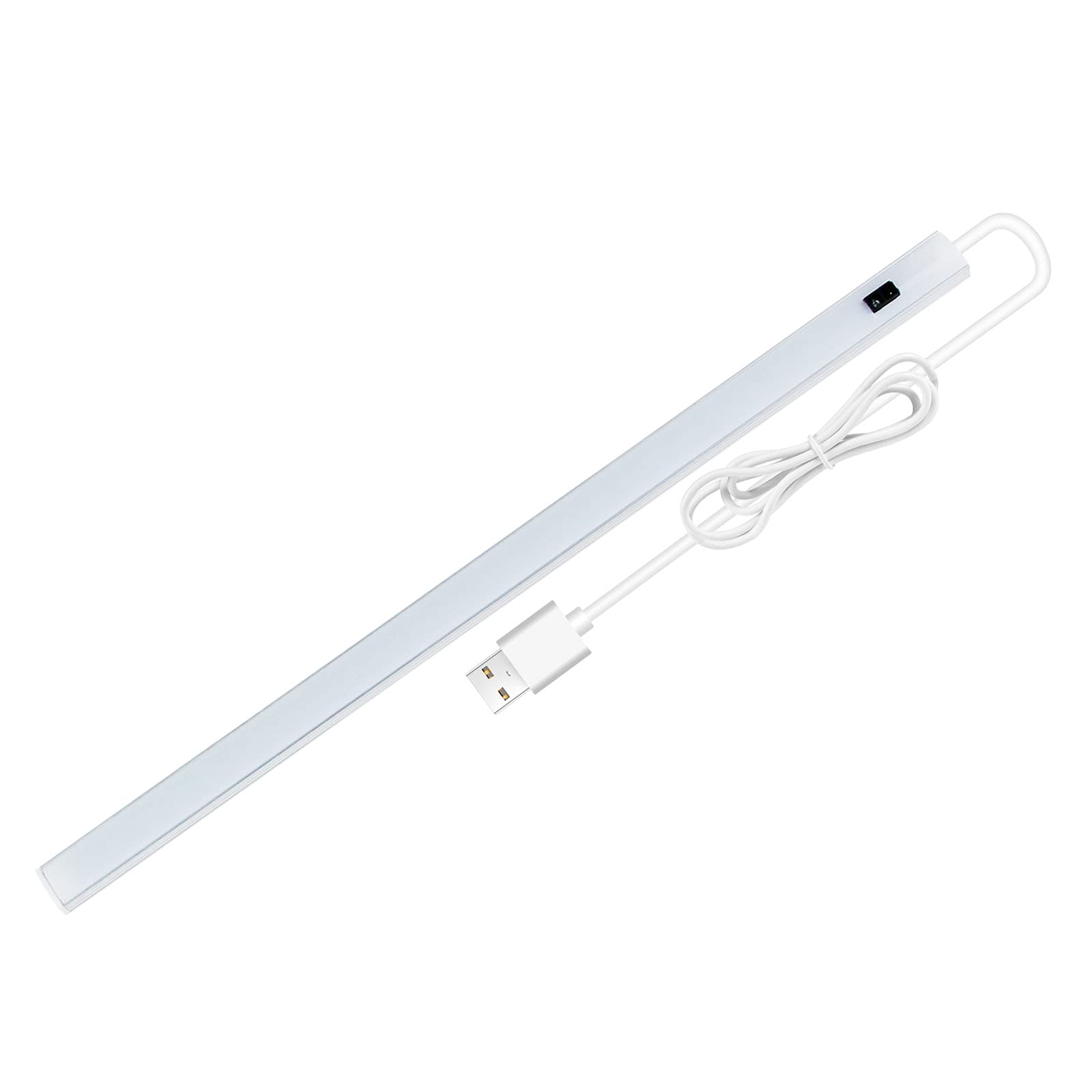 SS SUNSBELL Under Cabinet LED Lights - Motion Activated Closet Lighting with Sensor, Easy Stick-on Installation for Hallway, Stairway, Bedroom (7.8 Inch) - Perfect for Nighttime Safety and Energy-Efficient Home Lighting