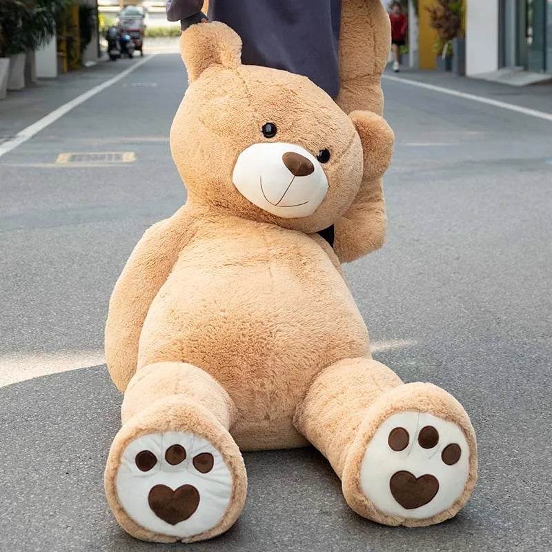 Giant 11ft Teddy Bear - World's Largest Plush Stuffed Animal for Home Decor, Photo Props, and Gifts | Perfect for Bedroom, Nursery, and Special Events