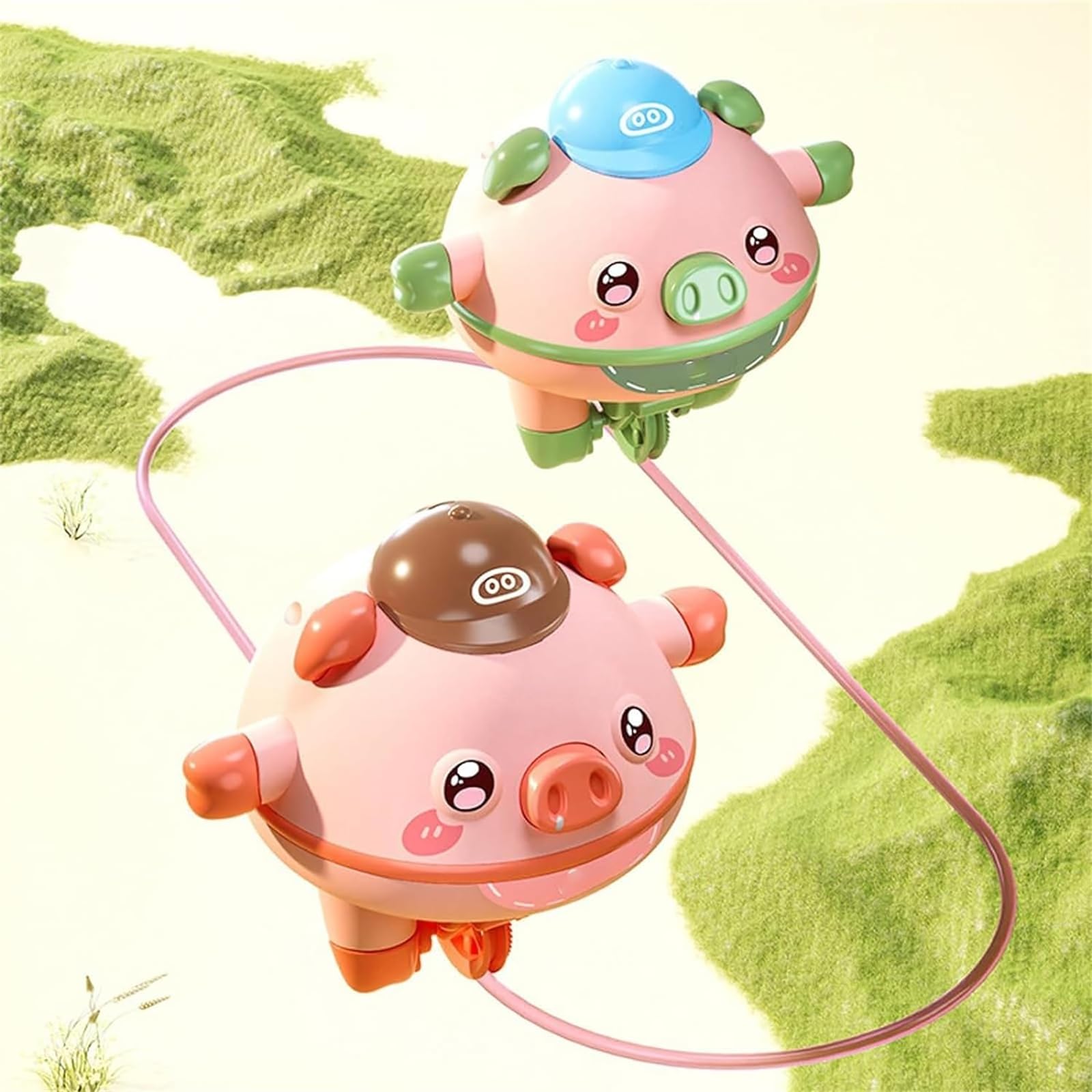 LYCZMKSF Cute Balanced Pig Toy - Acrobatic Tumbler Balance Pig, Tightrope Walking Piglet Unicycle Toy with Fingertip Gyroscope for Kids (Pink) | Fun Stress Relief & Desk Decor for Office, Home, Classroom Play