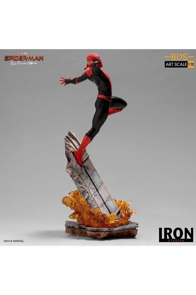 Iron Studios 1:10 Spider-Man Far From Home BDS Art Scale Statue - Premium Polystone Collectible Figure for Marvel Fans - Perfect for Home Display, Office Decor & Superhero Collections
