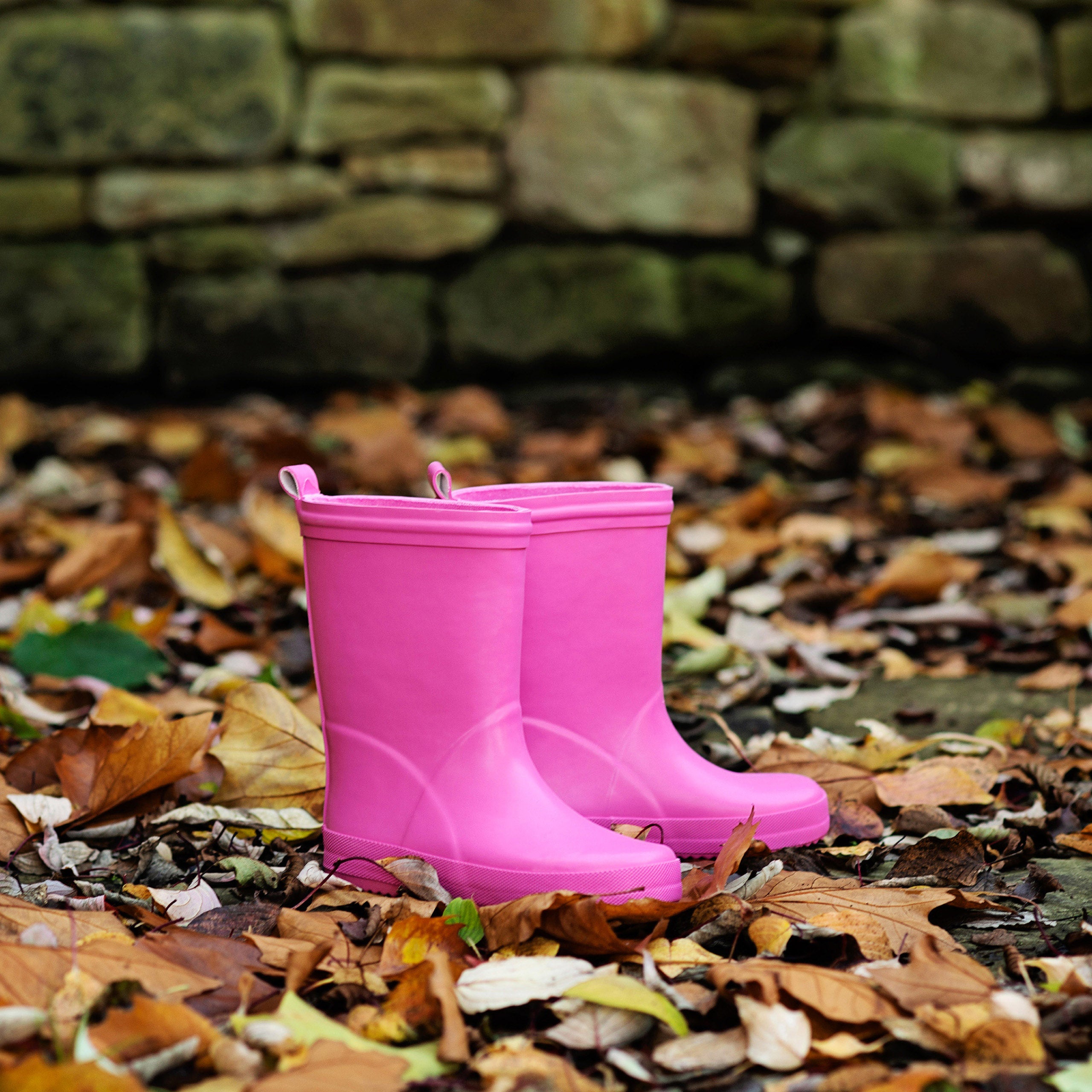Kids' Waterproof Wellington Boots - Durable Rain Boots for Boys & Girls - Perfect for Outdoor Play, Puddles & Gardening