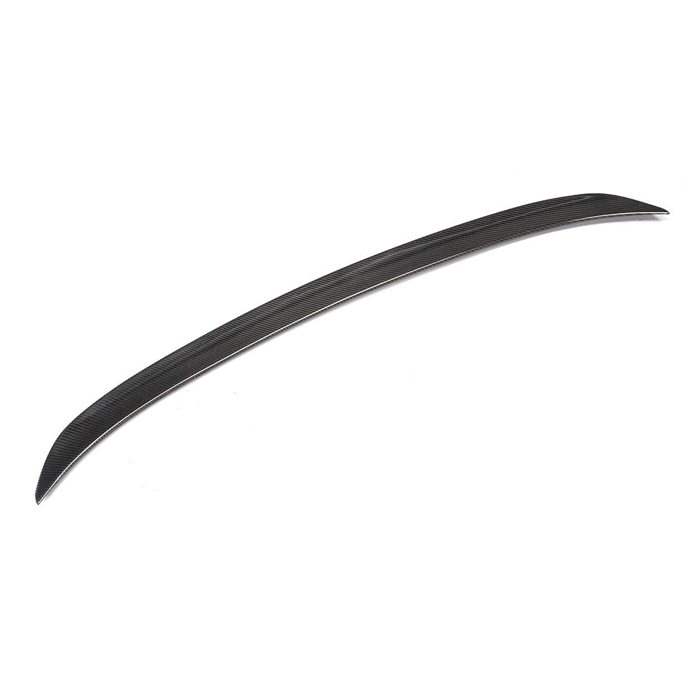 IKON MOTORSPORTS Carbon Fiber Rear Duckbill Spoiler Wing for 2012-2018 BMW F30 3 Series & F80 M3 Sedan - Aero Styling Upgrade for Enhanced Sporty Look (Perfect for Car Enthusiasts & Performance Tuning)