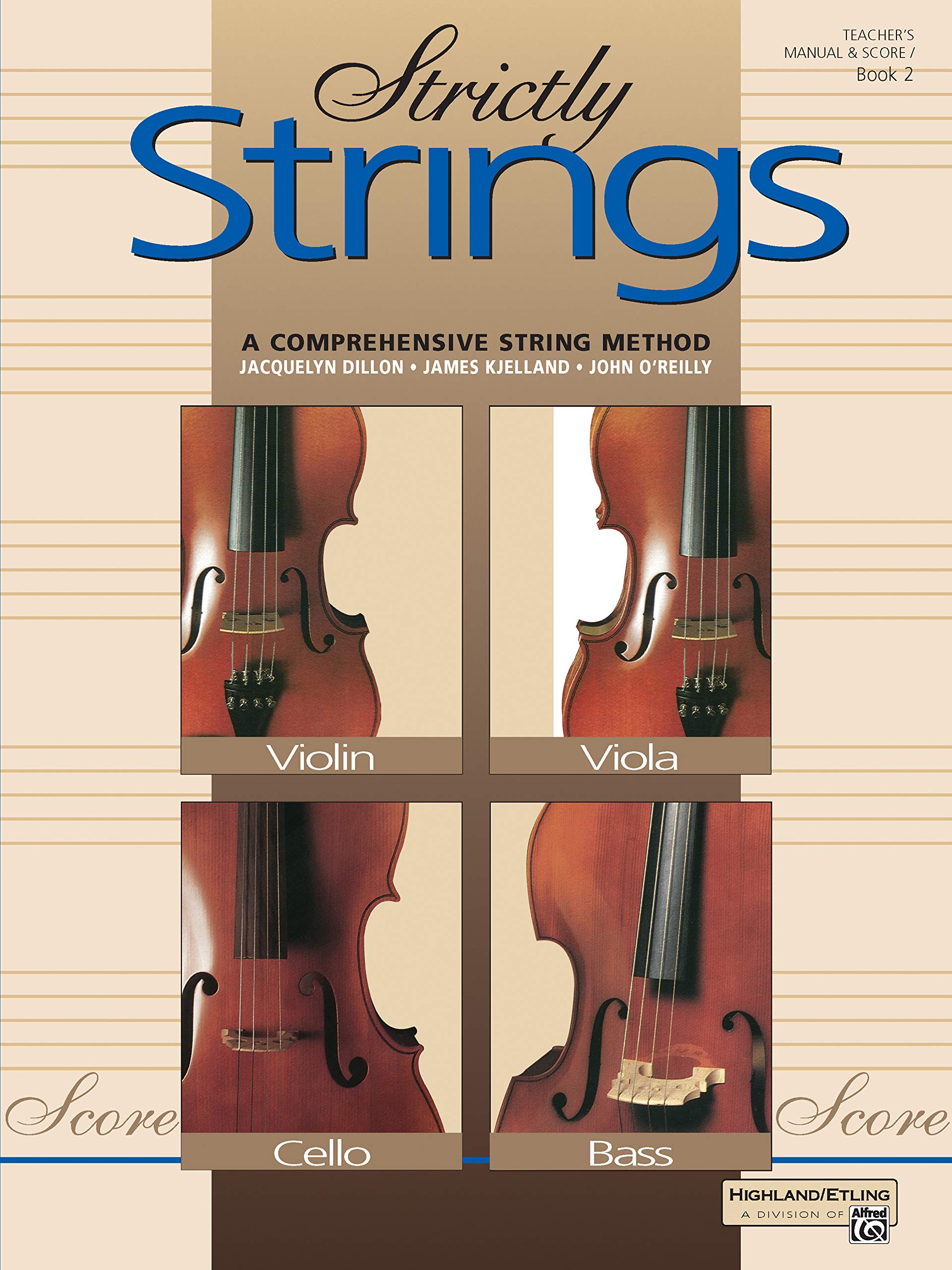 Strictly Strings Book 2: Conductor's Score Comb Bound Music Book for Orchestra, Band & Classroom Instruction