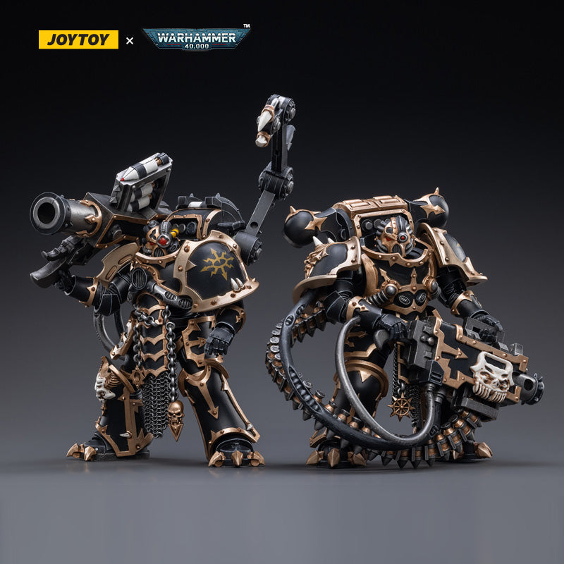 1/18 Scale JOYTOY Chaos Space Marines Black Legion Havocs Action Figure Set (5PCS) - Warhammer 40K Collectible Miniatures for Tabletop Gaming & Display