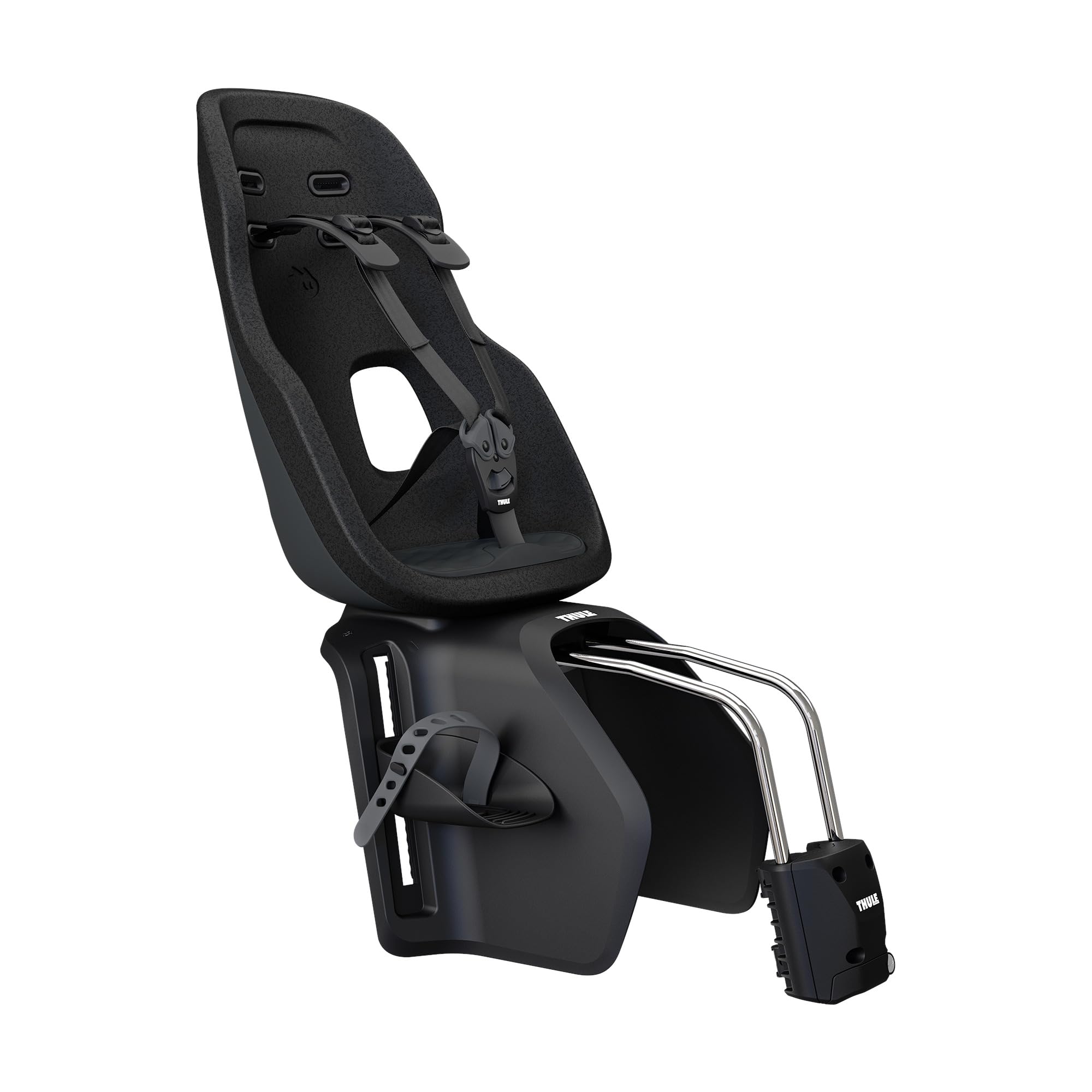 Thule Yepp Nexxt2 Frame Mount Child Bike Seat - Safe & Comfortable Kids Bicycle Carrier for Urban Commuting & Family Rides