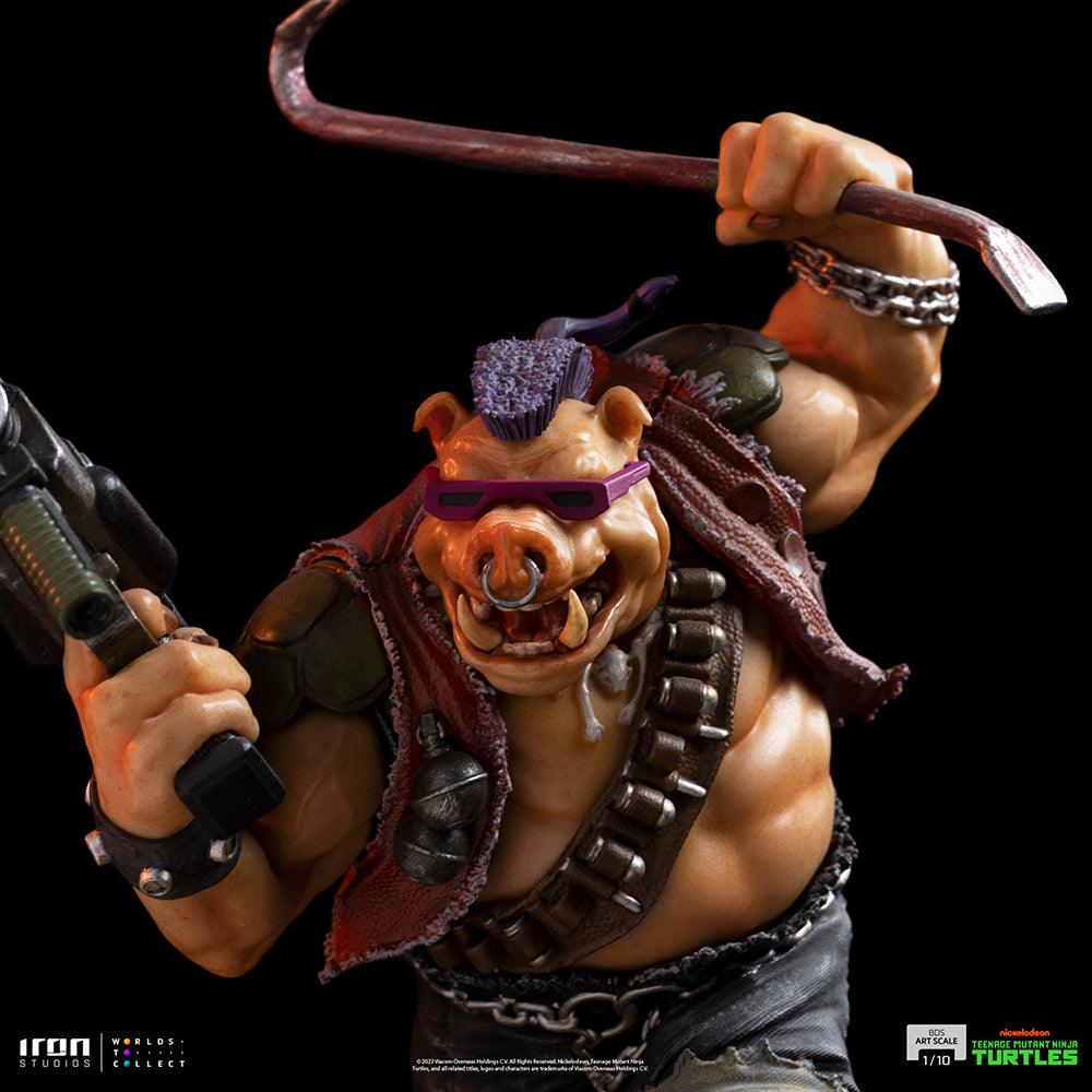Iron Studios TMNT Bebop BDS Art Scale 1/10 Statue - Teenage Mutant Ninja Turtles Collectible for Display & Home Decor