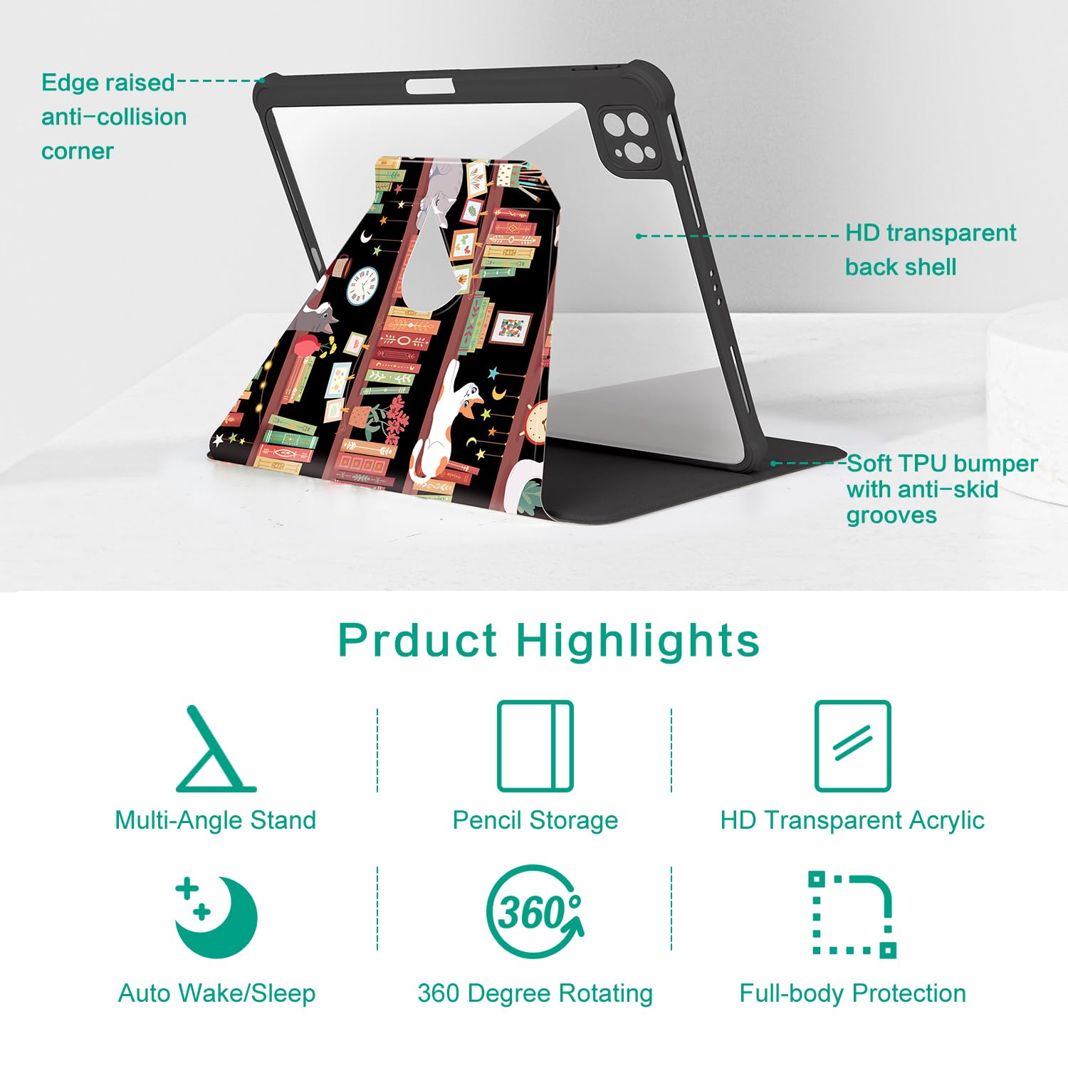 360° Rotating iPad Air 11