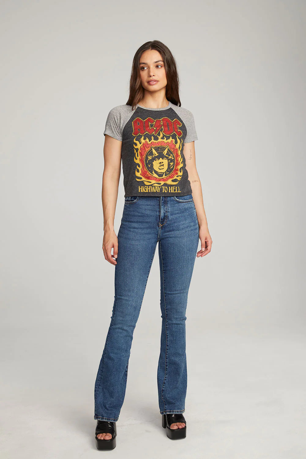 Highway To Hell AC/DC Band T-Shirt - Black Cotton Vintage Rock Tee for Concerts & Casual Wear