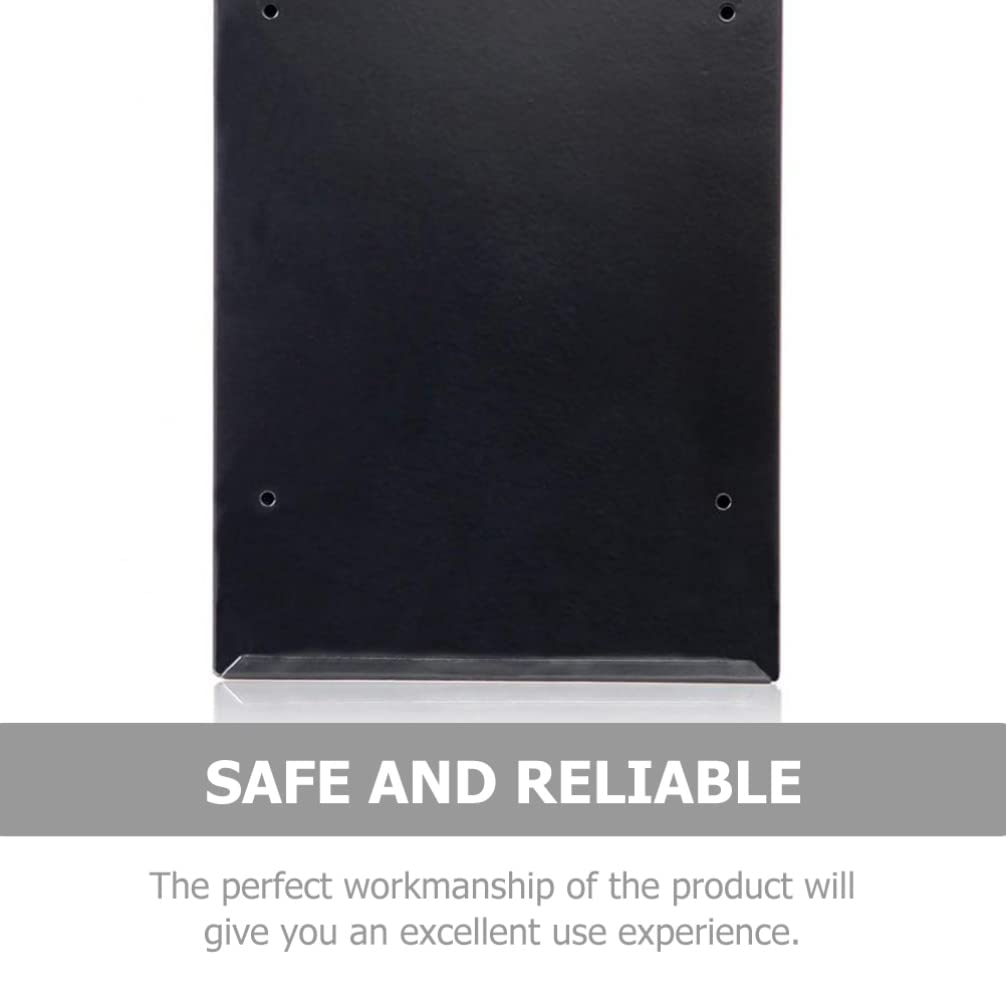 Durable Iron Mailbox for Letters, Magazines & Newspapers - Secure Outdoor Mail Storage for Home, Office & Apartment Buildings