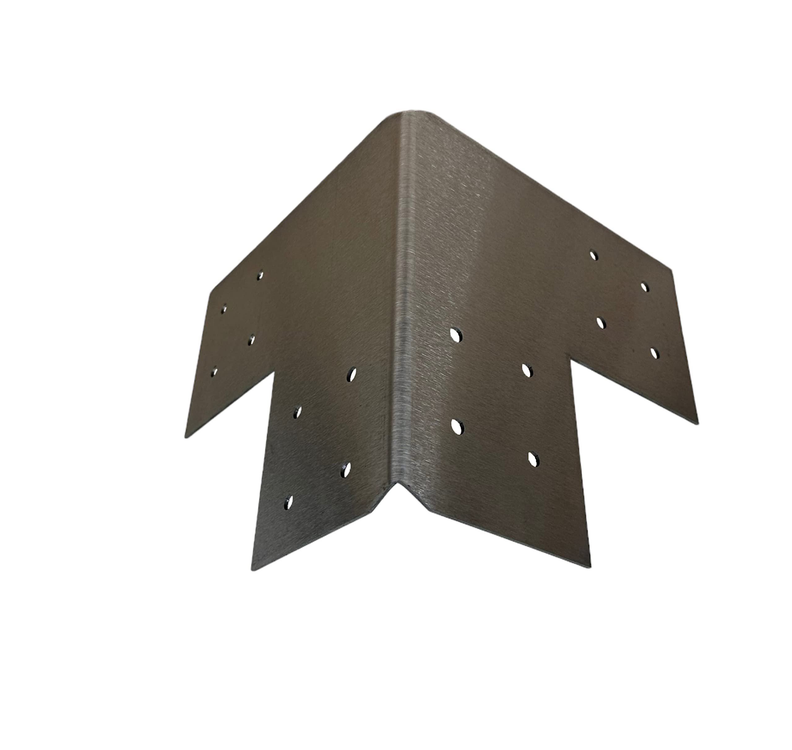 8x8 Structural Corner Bracket for 8 Inch Post - Heavy Duty Pergola Support Bracket - Outdoor Wooden Beam Connector for Deck, Gazebo & Fence Projects