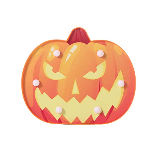 GorNorriss Halloween Decorations - Battery Operated LED String Lights with Pumpkin, Ghost & Spider Designs for Outdoor Halloween Decor - Perfect for Patio, Garden, Halloween Parties & Indoor Home Decor