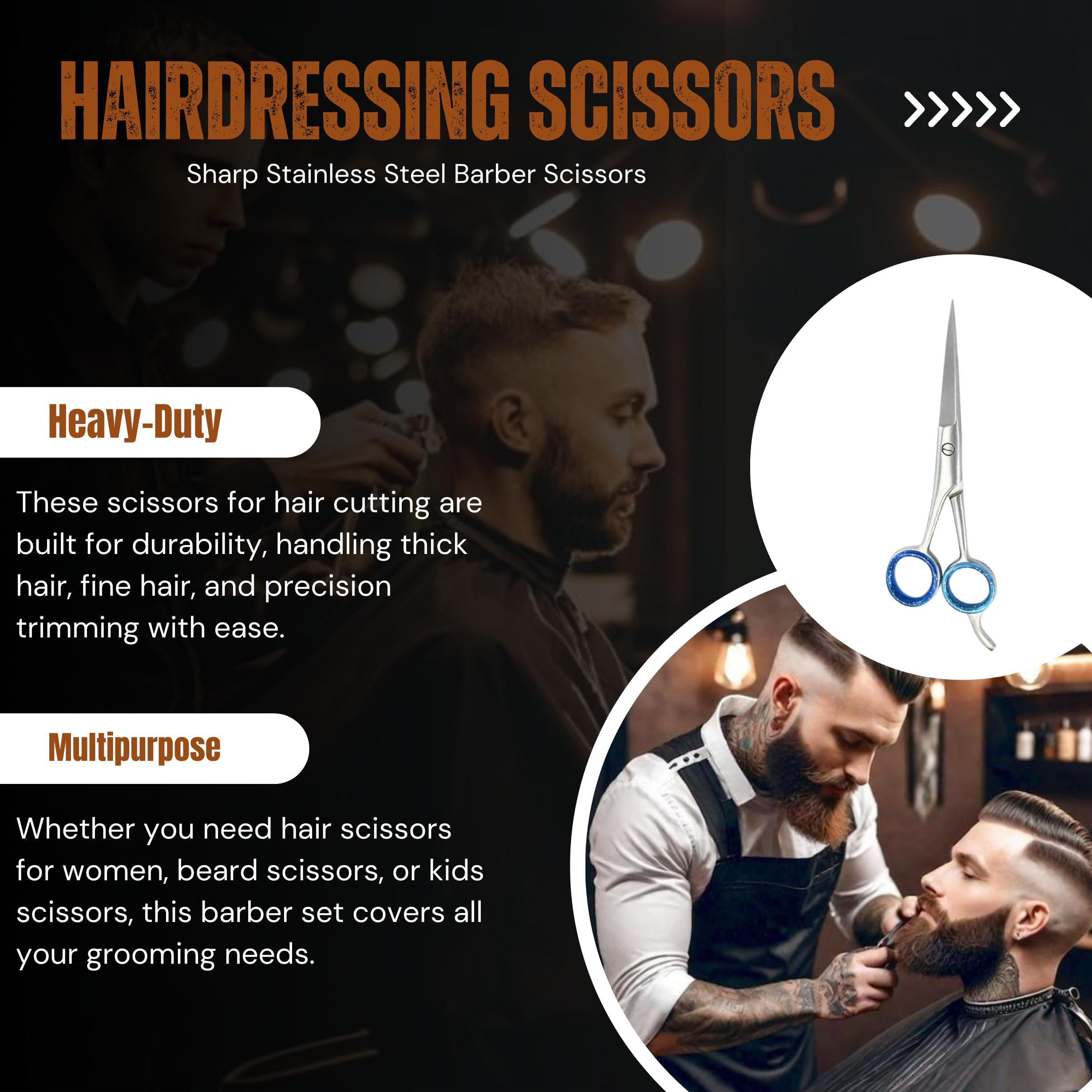 ASM Professional Hairdressing Scissors 7