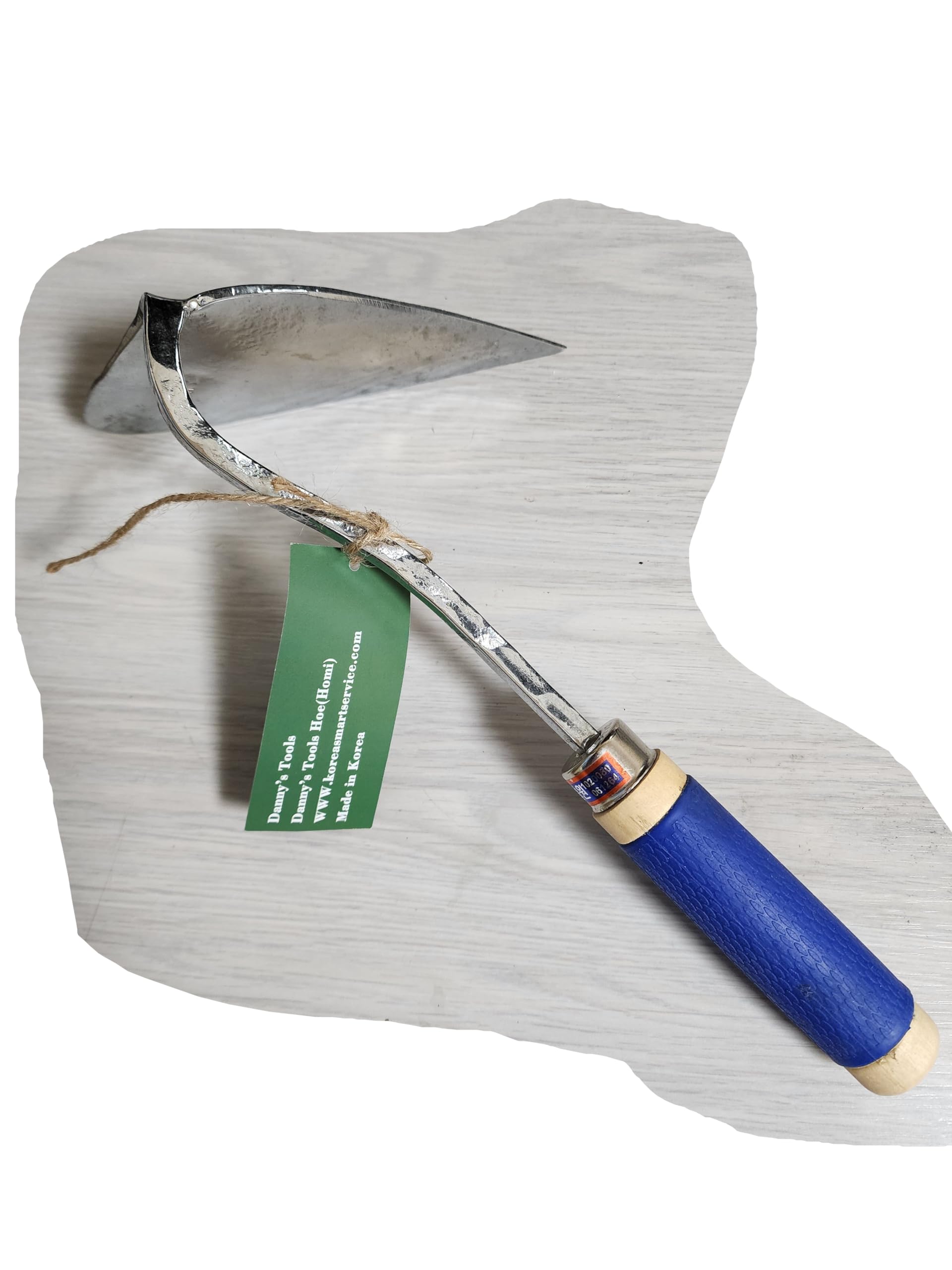 Danny’s Tools Premium Korean Gardening Hoe (Ho-mi) – Hand-Forged Steel, Ideal for Weeding, Farming & Easy Gardening | Perfect for Home Gardens, Landscaping & Urban Farming