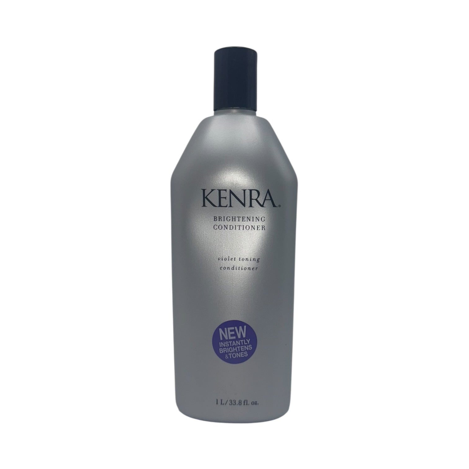 Kenra Brightening Conditioner 33.8 oz - Purple Shampoo for Blonde & Gray Hair - Eliminates Brassiness & Enhances Shine - Perfect for Color-Treated & Highlighted Hair at Home or Salon Use