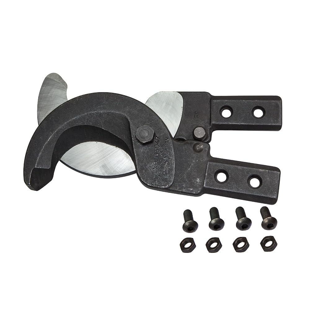 Klein Tools 63090 Replacement Cable Cutter Head for 63045 Standard Cable Cutters | USA-Made | Heavy-Duty Electrical Wire Cutting | Professional Electrician Tool for Industrial & Home Wiring Projects