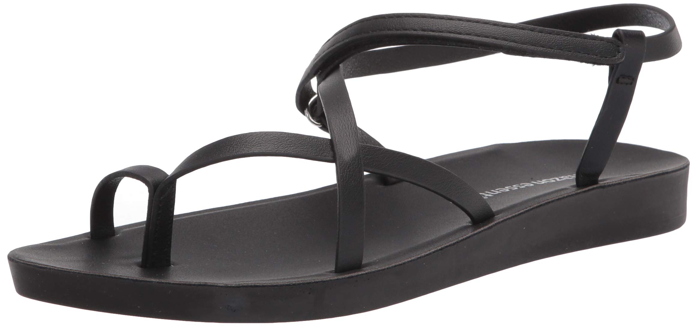 Amazon Essentials Women's Strappy Footbed Sandal - Comfortable Summer Casual Shoes with Arch Support | Perfect for Beach, Vacation & Everyday Wear